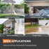 Discover the Giraffe Tools Grandfalls Electric Wall Mount Pressure Washer Pro with a durable 100ft retractable hose. Perfect for cleaning patios, cars