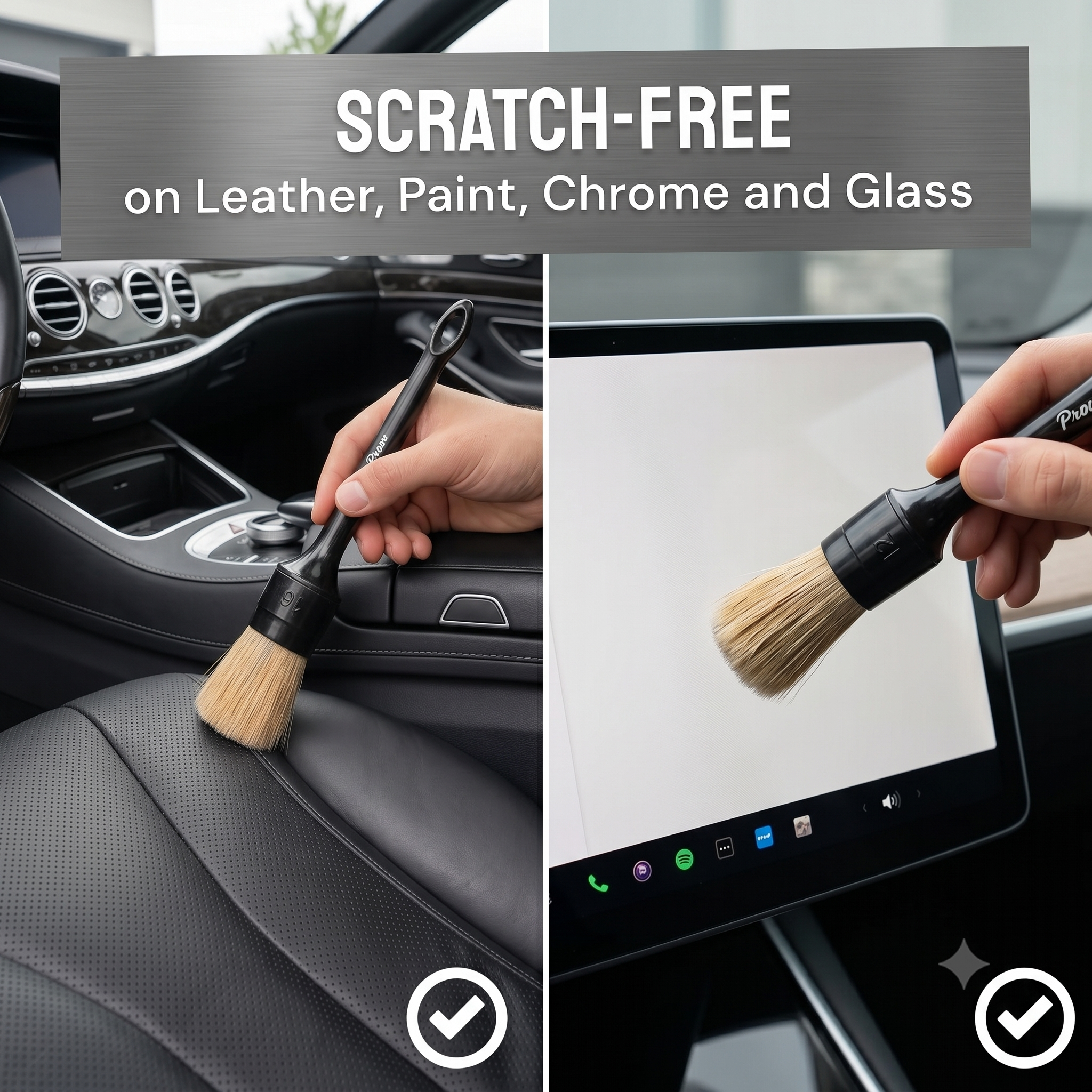 Boars Hair Detailing Brushes