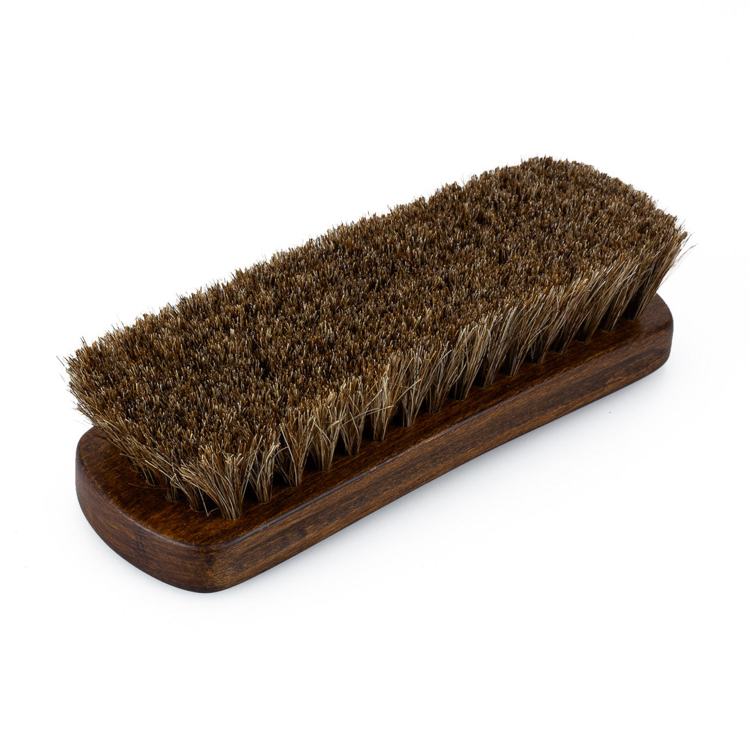 Maxshine Horse Hair Brush for Cleaning Upholstery product closeup - auto detailing equipment