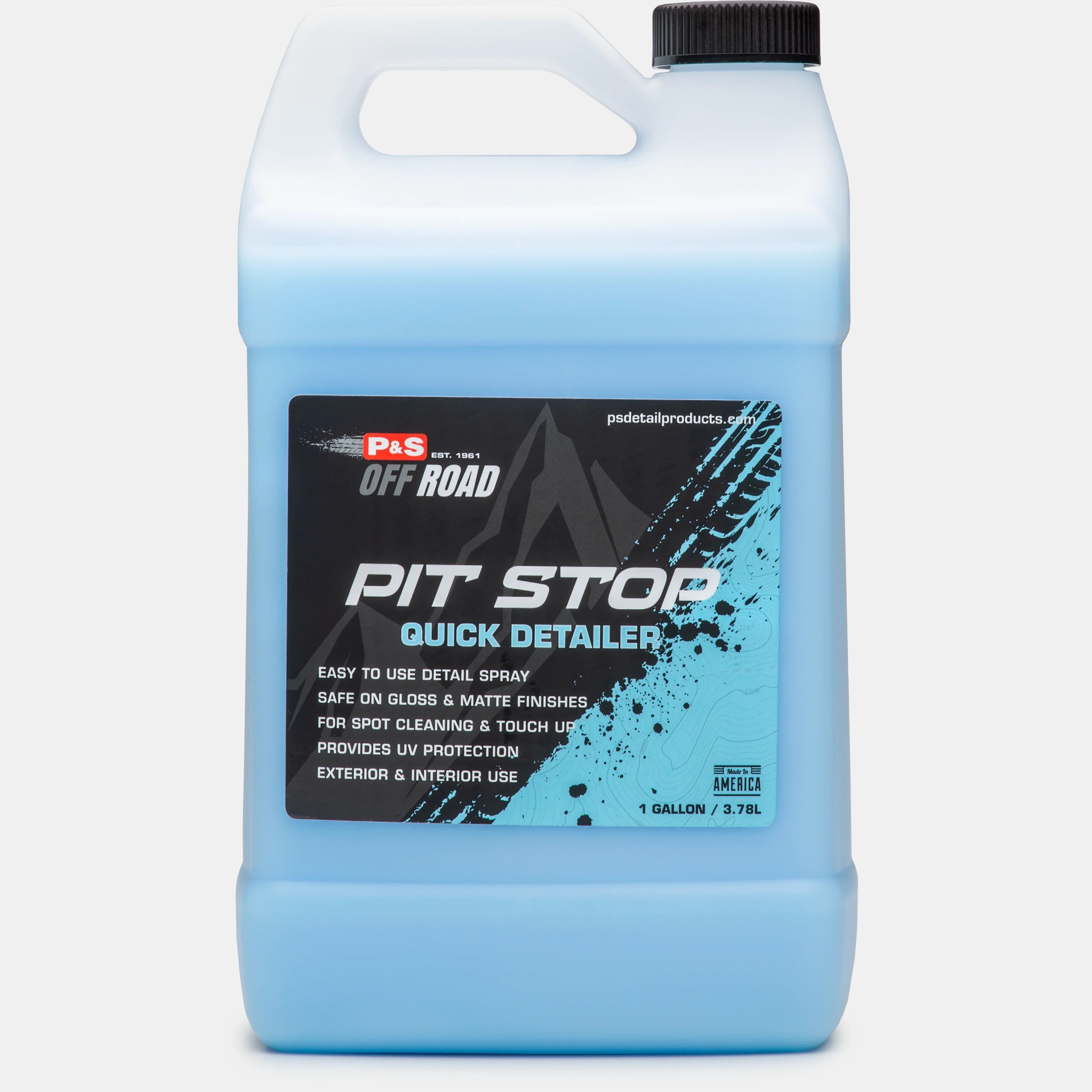 P&S Detailing Products P&S Pit Stop All Purpose Quick Detailer 1GAL in use - professional detailing application