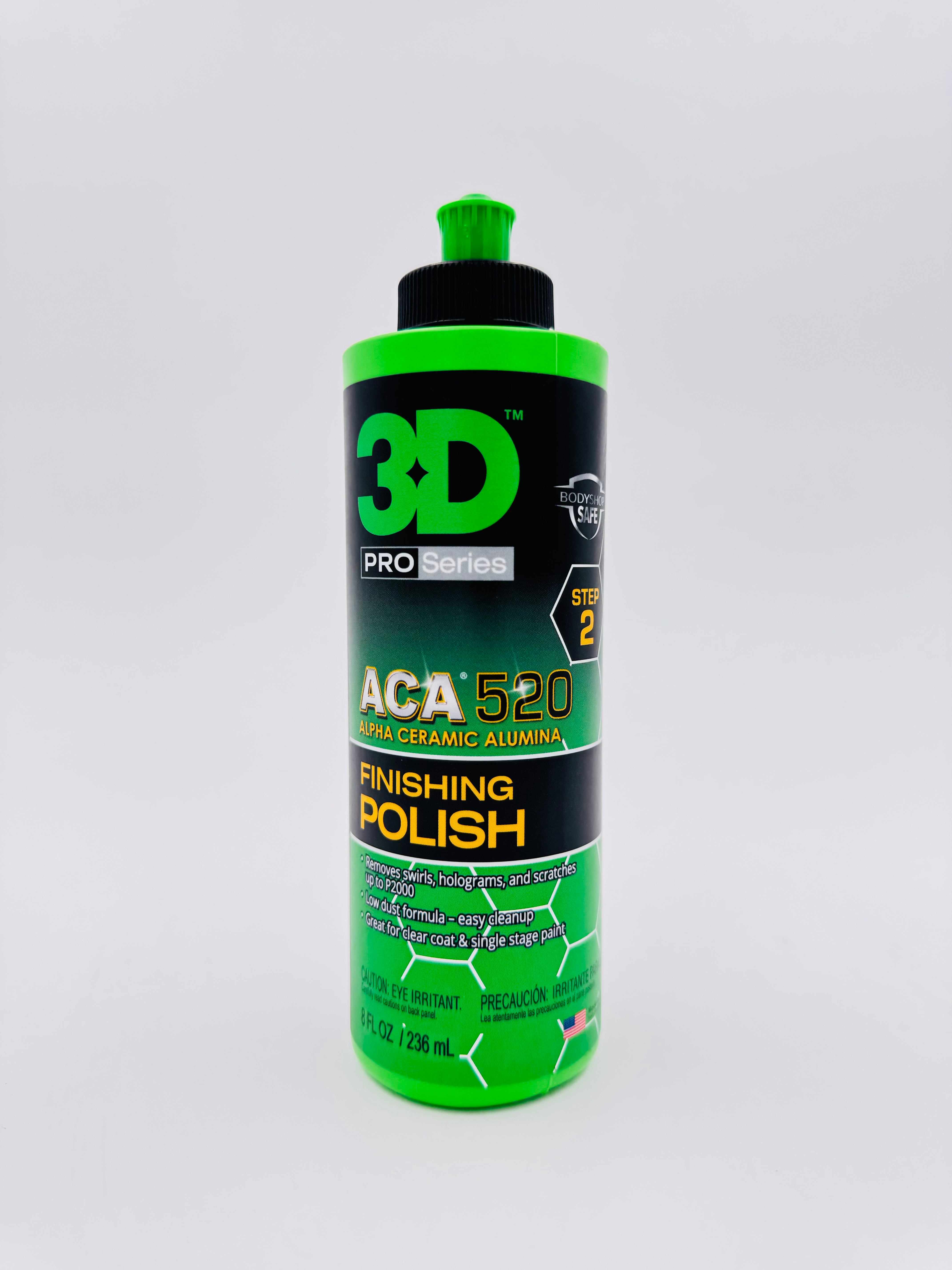 3D ACA 520 Finishing Polish 8 oz - front product view