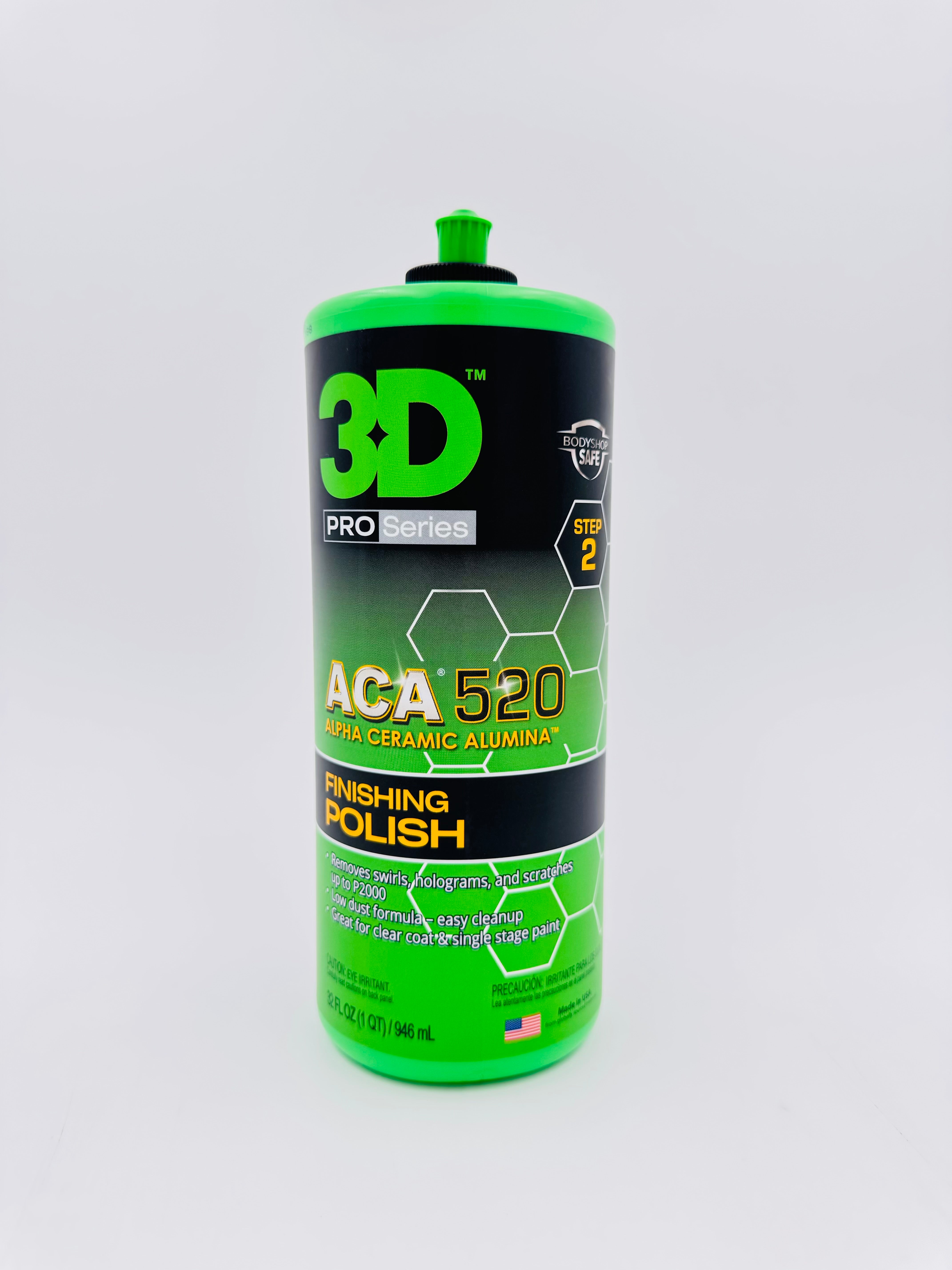 3D ACA 520 Finishing Polish 32 oz - front product view