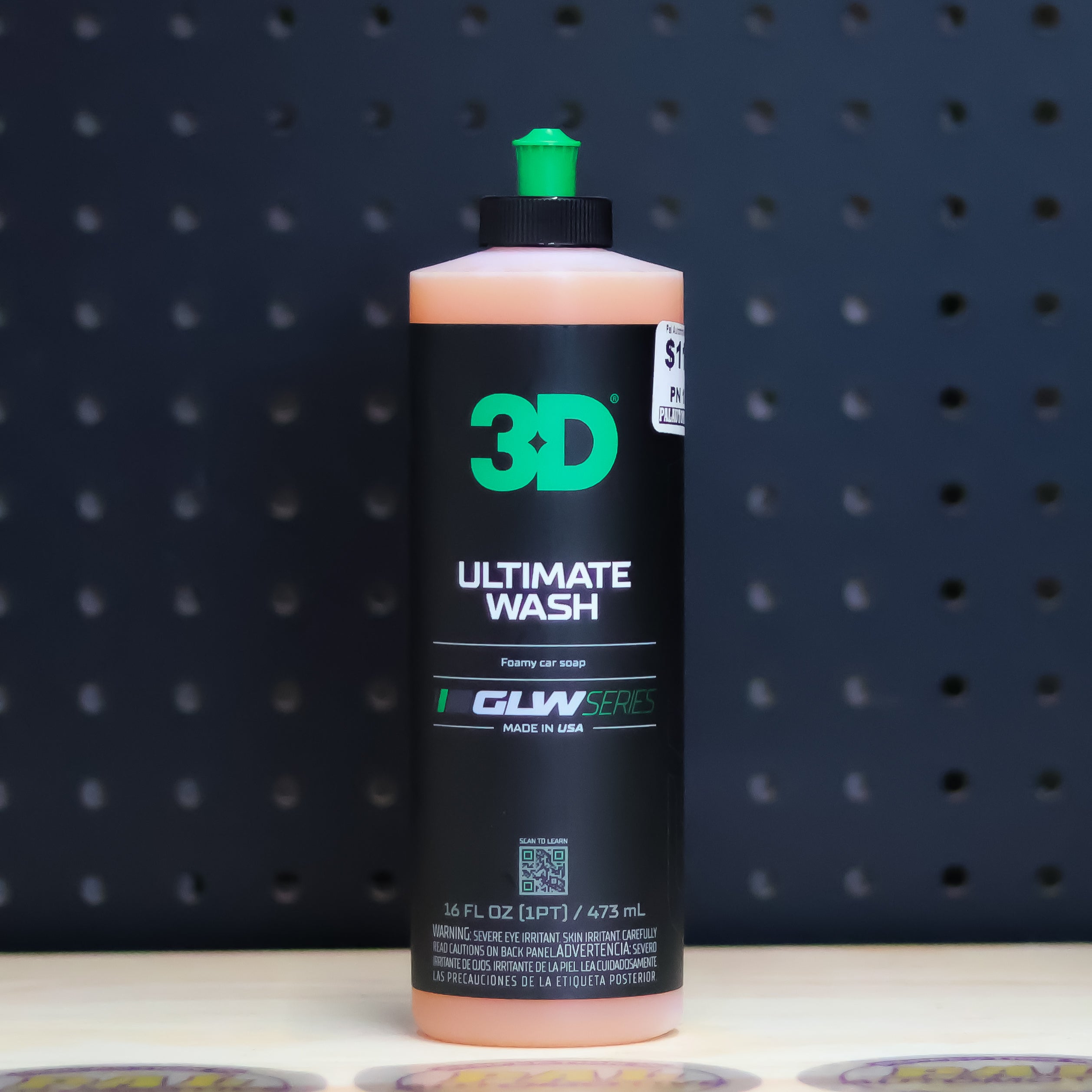 3D Car Care 3D GLW ULTIMATE WASH PINT - professional auto detailing tool accessory