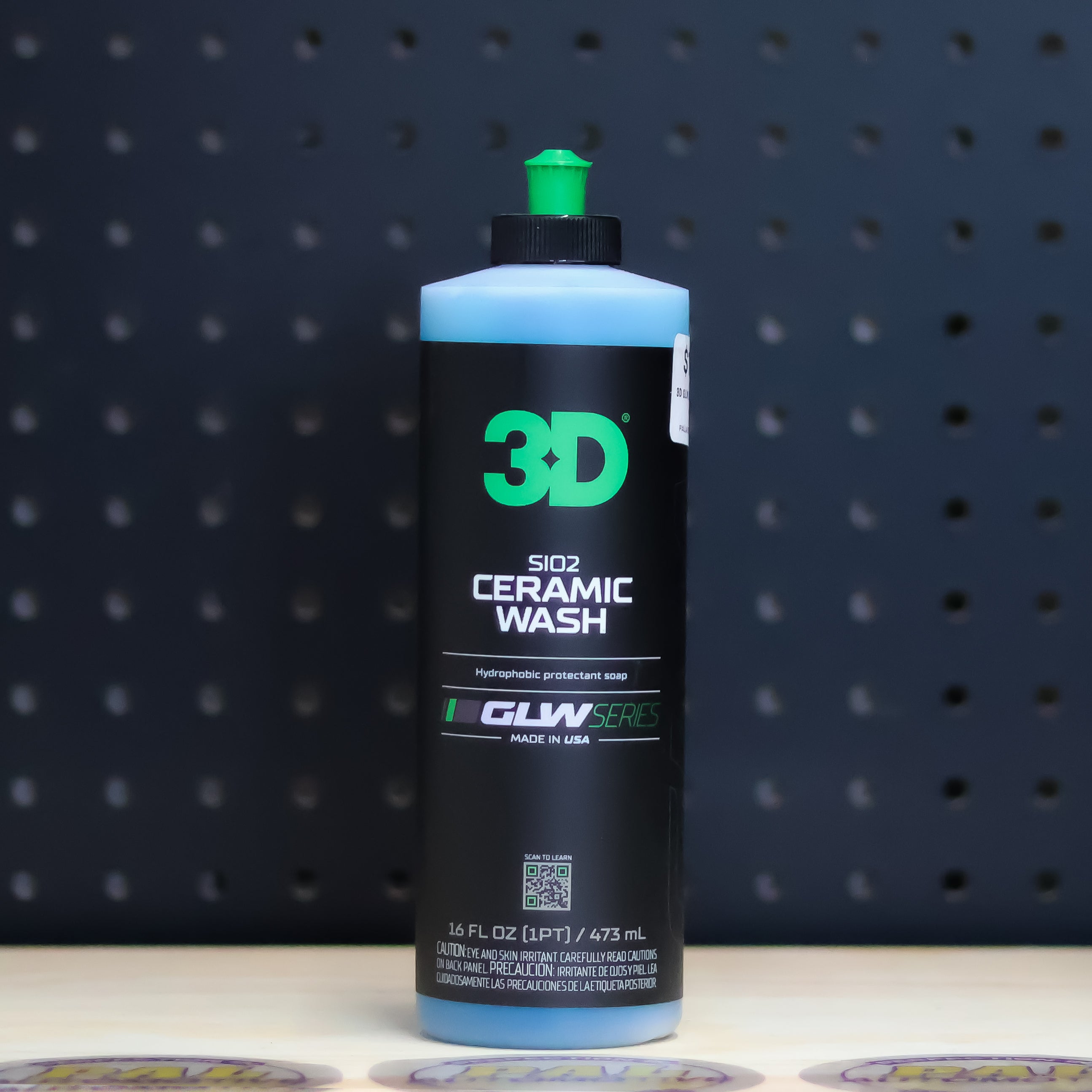 3D Car Care 3D GLW SIO2 CERAMIC WASH PINT - professional auto detailing tool accessory