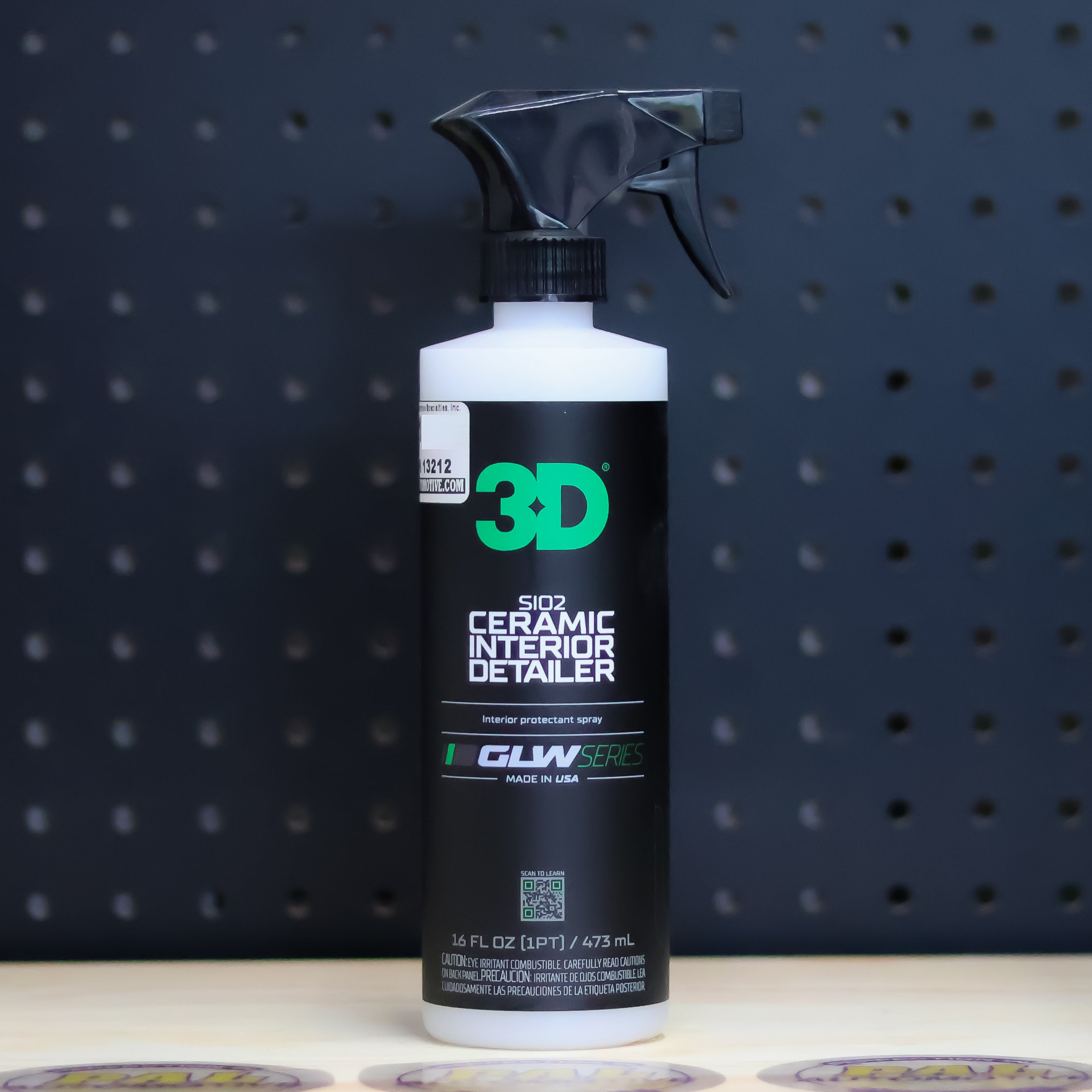 3D Car Care 3D GLW SIO2 CERAMIC INTERIOR DET PT - professional auto detailing tool accessory