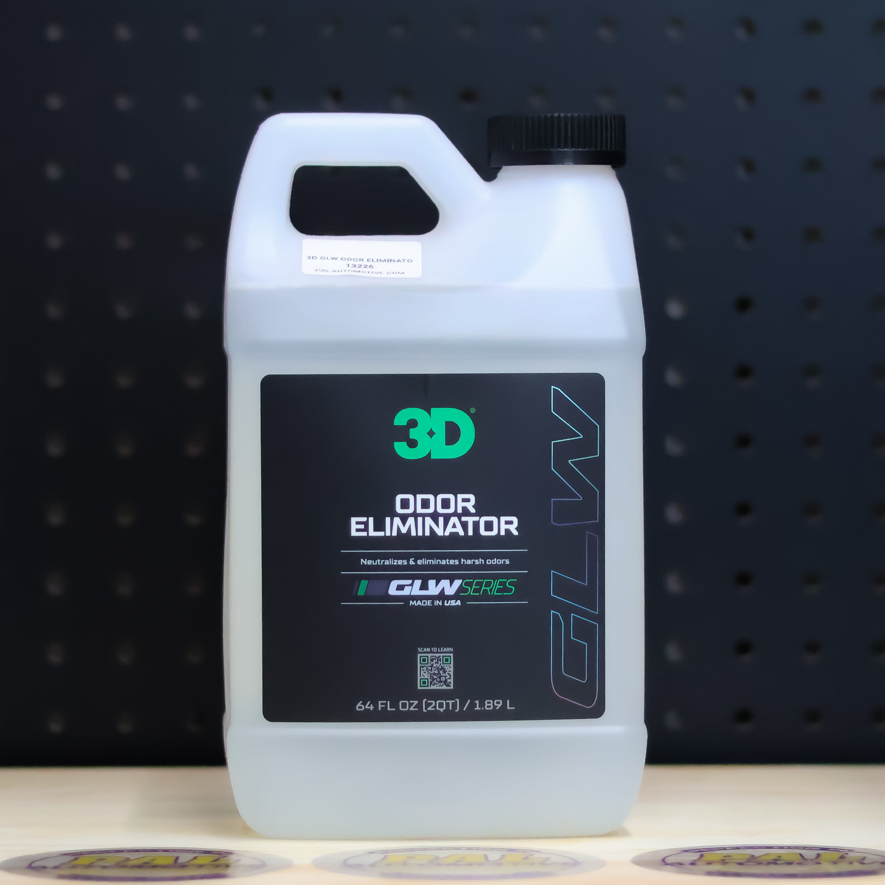 3D Car Care 3D GLW ODOR ELIMINATOR 64 OZ - professional auto detailing tool accessory