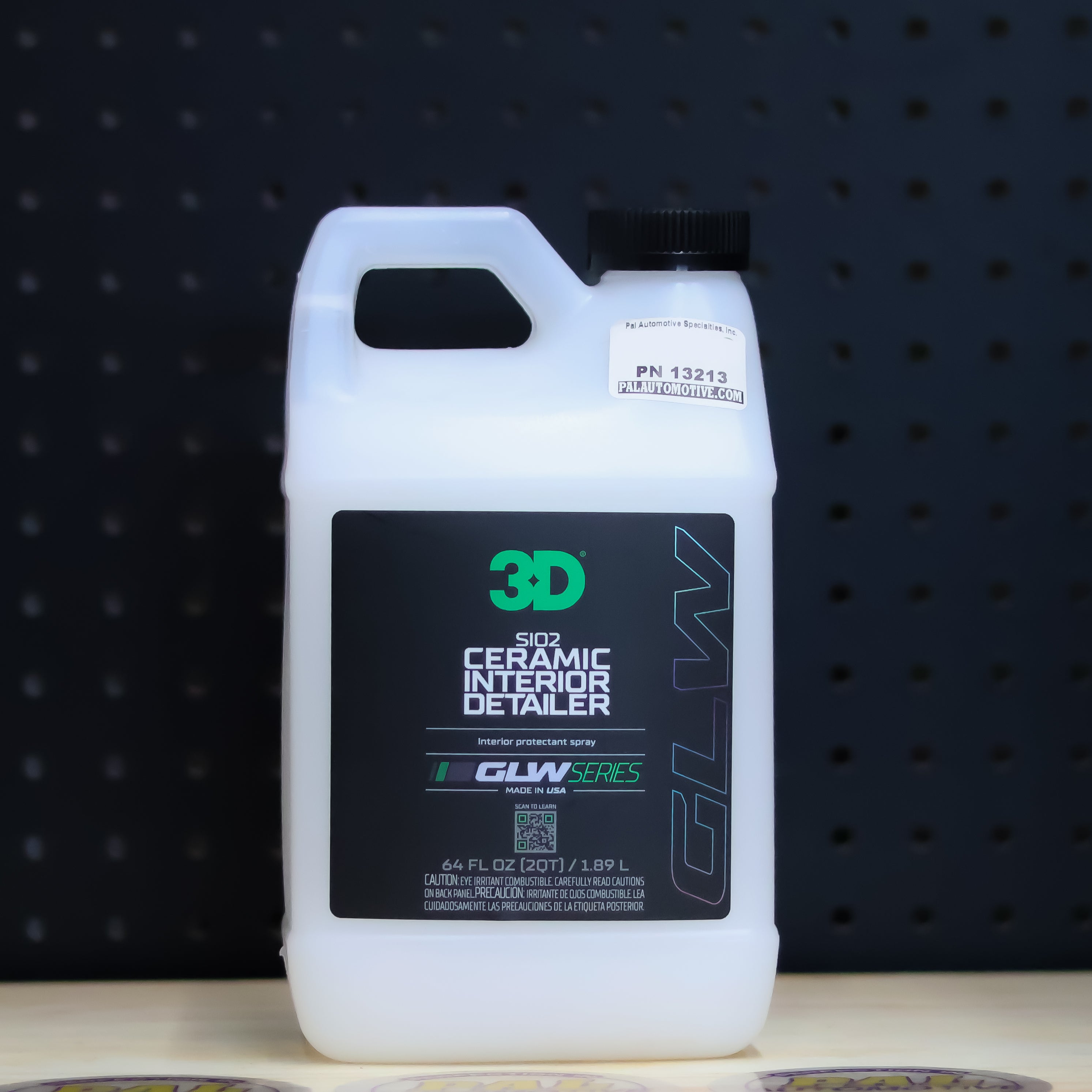 3D Car Care 3D GLW SIO2 CERAMIC INTERIOR DET.64 - professional auto detailing tool accessory
