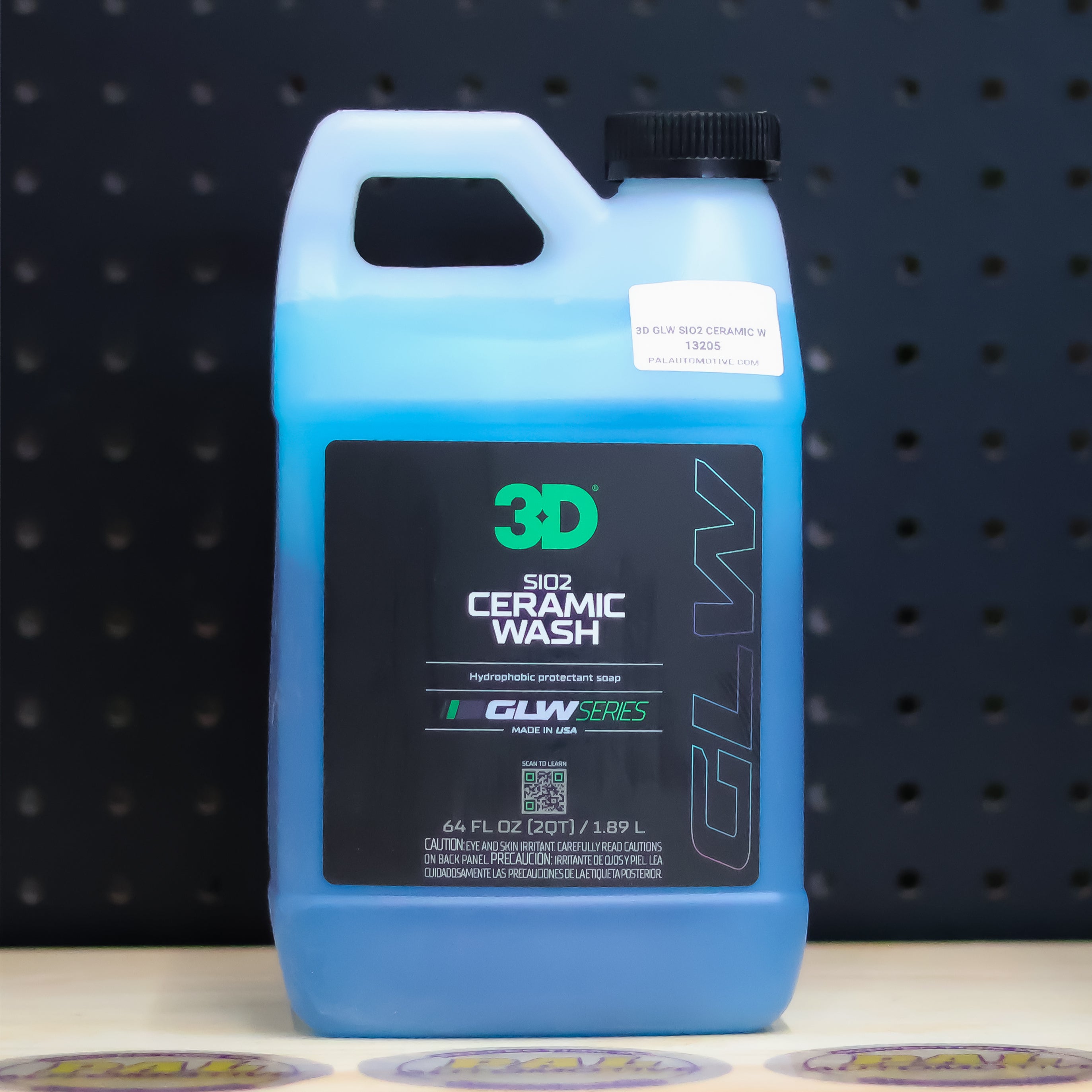 3D Car Care 3D GLW SIO2 CERAMIC WASH 64 OZ - professional auto detailing tool accessory