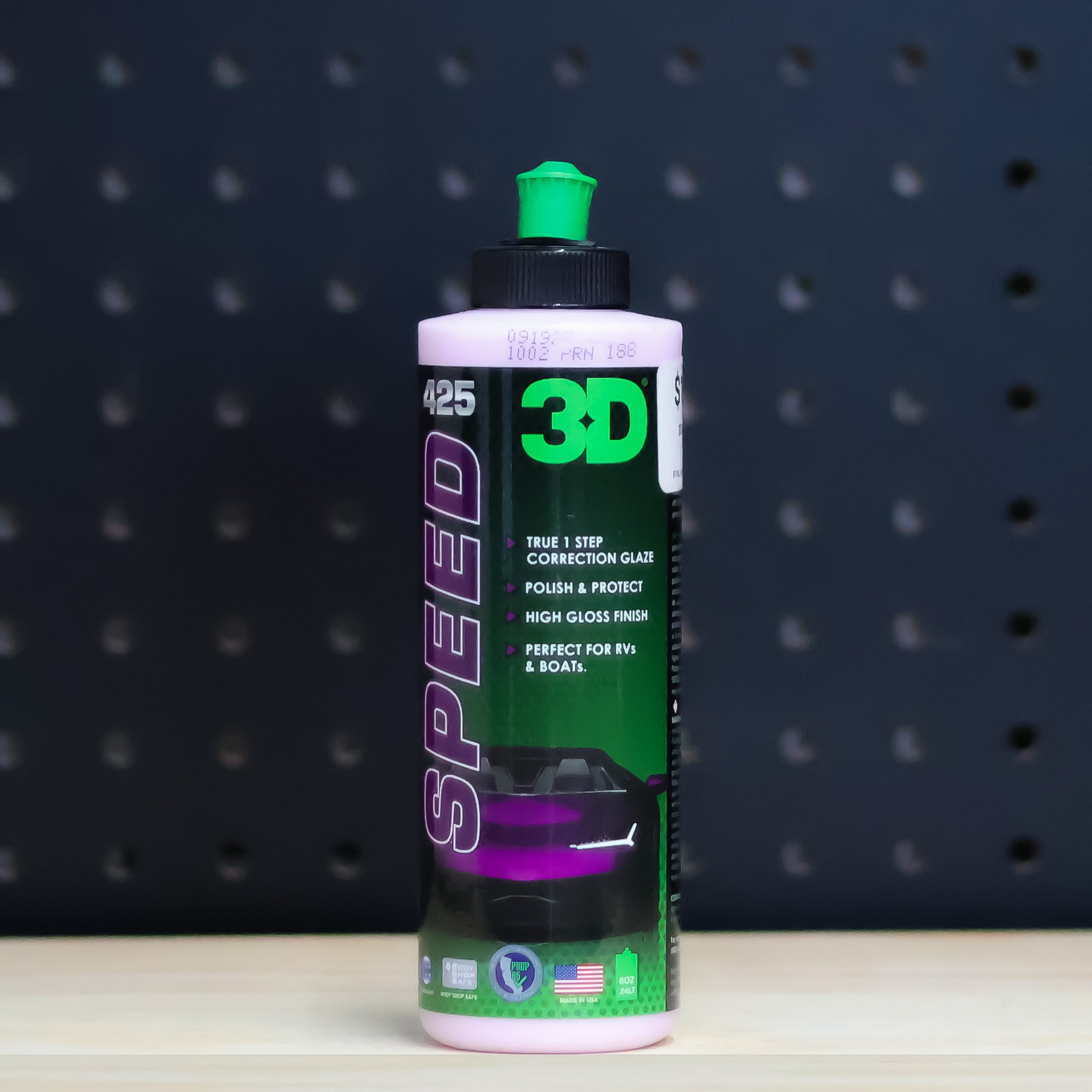3D Car Care 3D SPEED 8 OZ. - professional auto detailing tool accessory