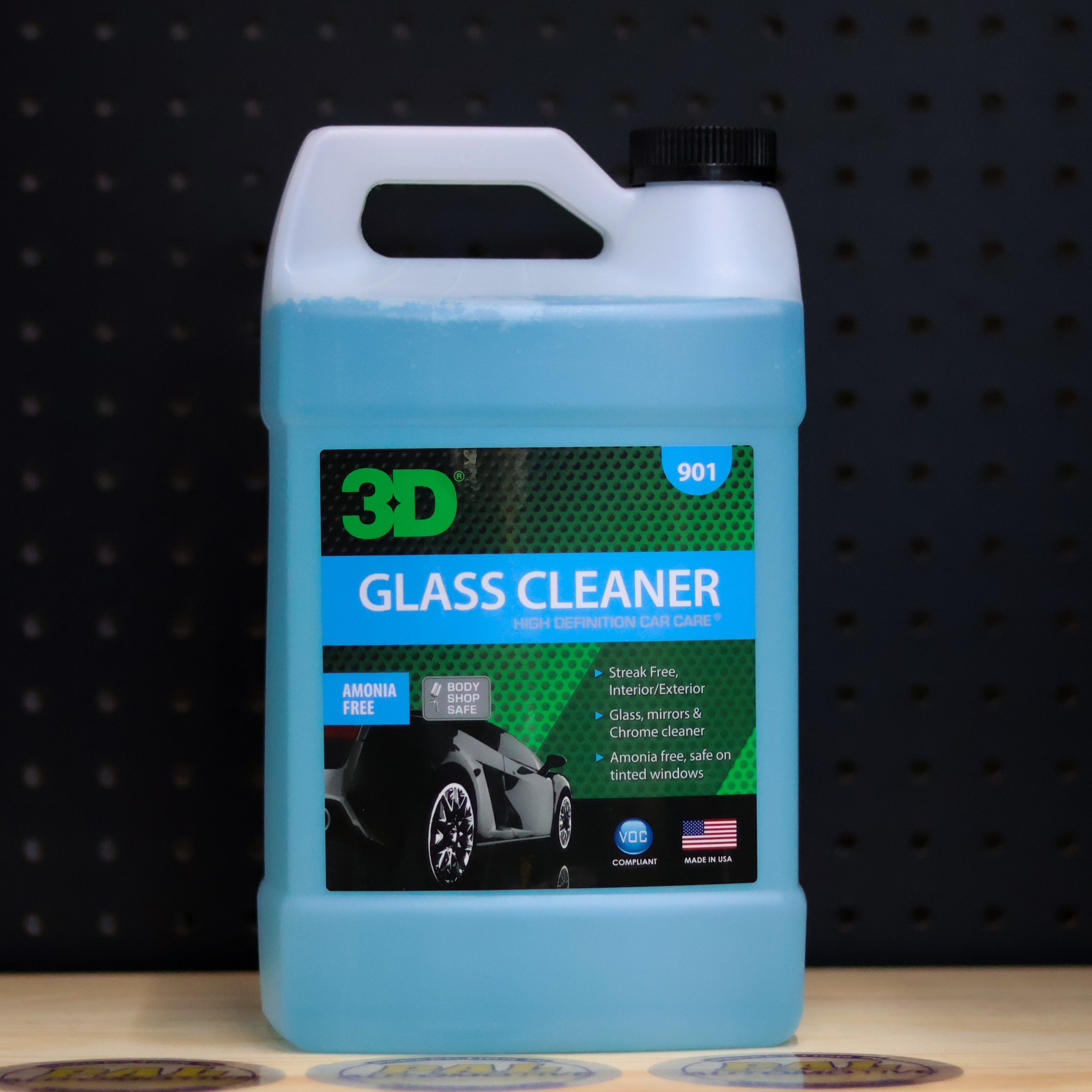 3D Car Care 3D GLASS CLEANER 901 - streak-free automotive glass cleaner