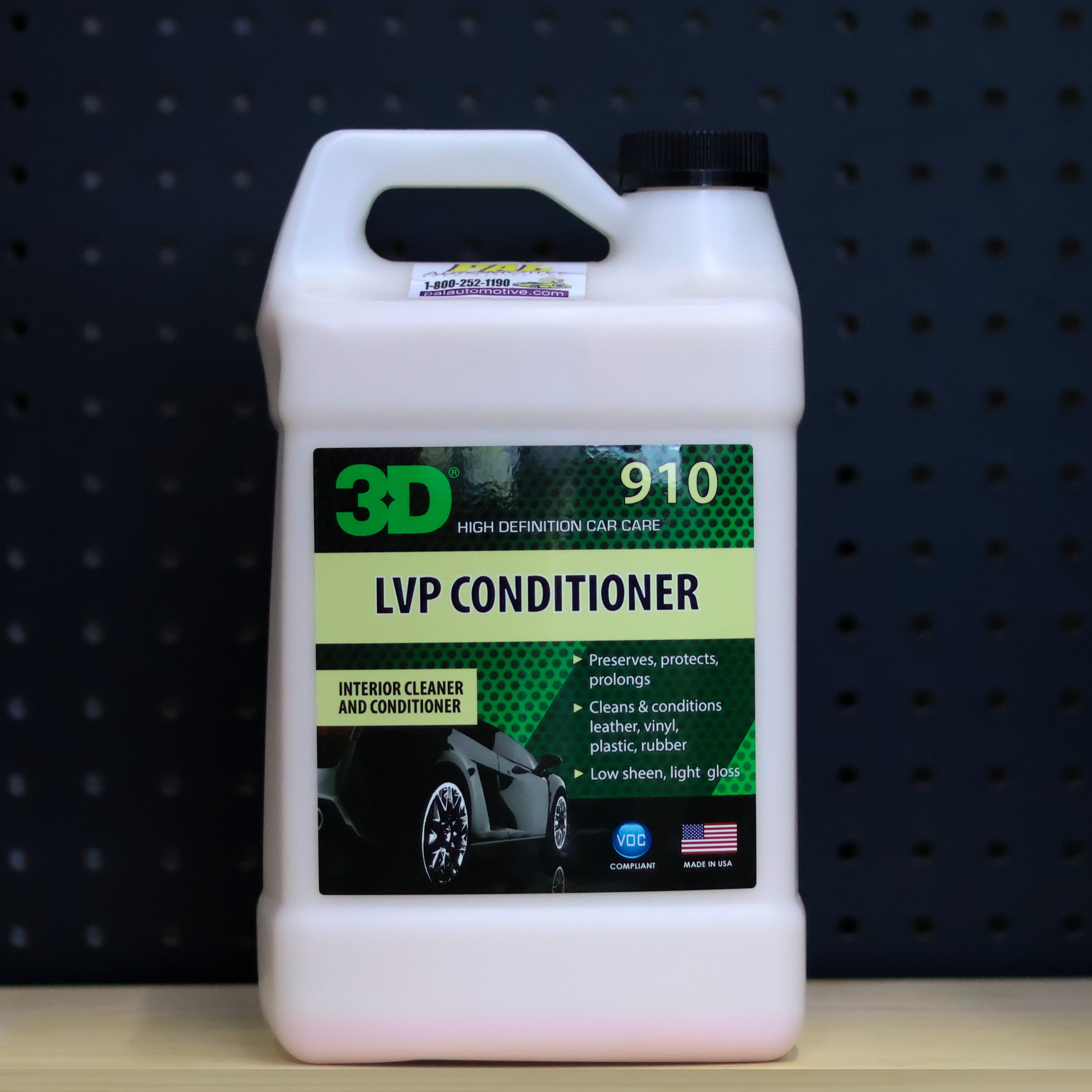 3D Car Care 3D LVP CONDITIONER GAL - professional auto detailing tool accessory