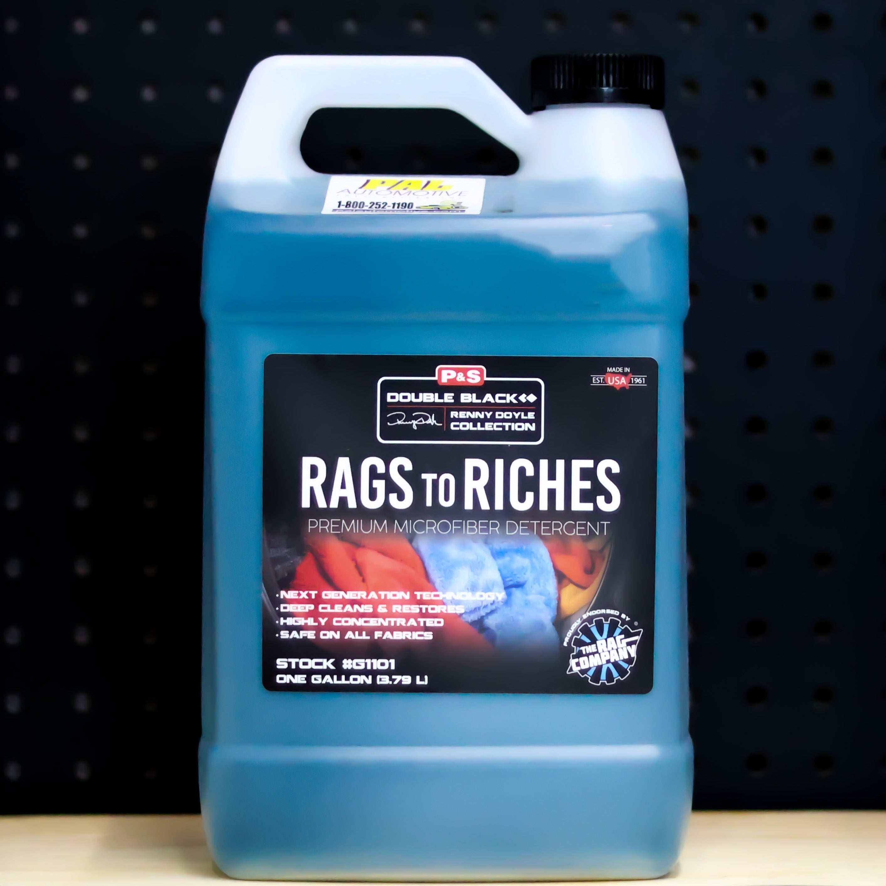 P&S Detailing Products P&S RAGS TO RICHES DETERGENT GALLON - professional auto detailing tool accessory
