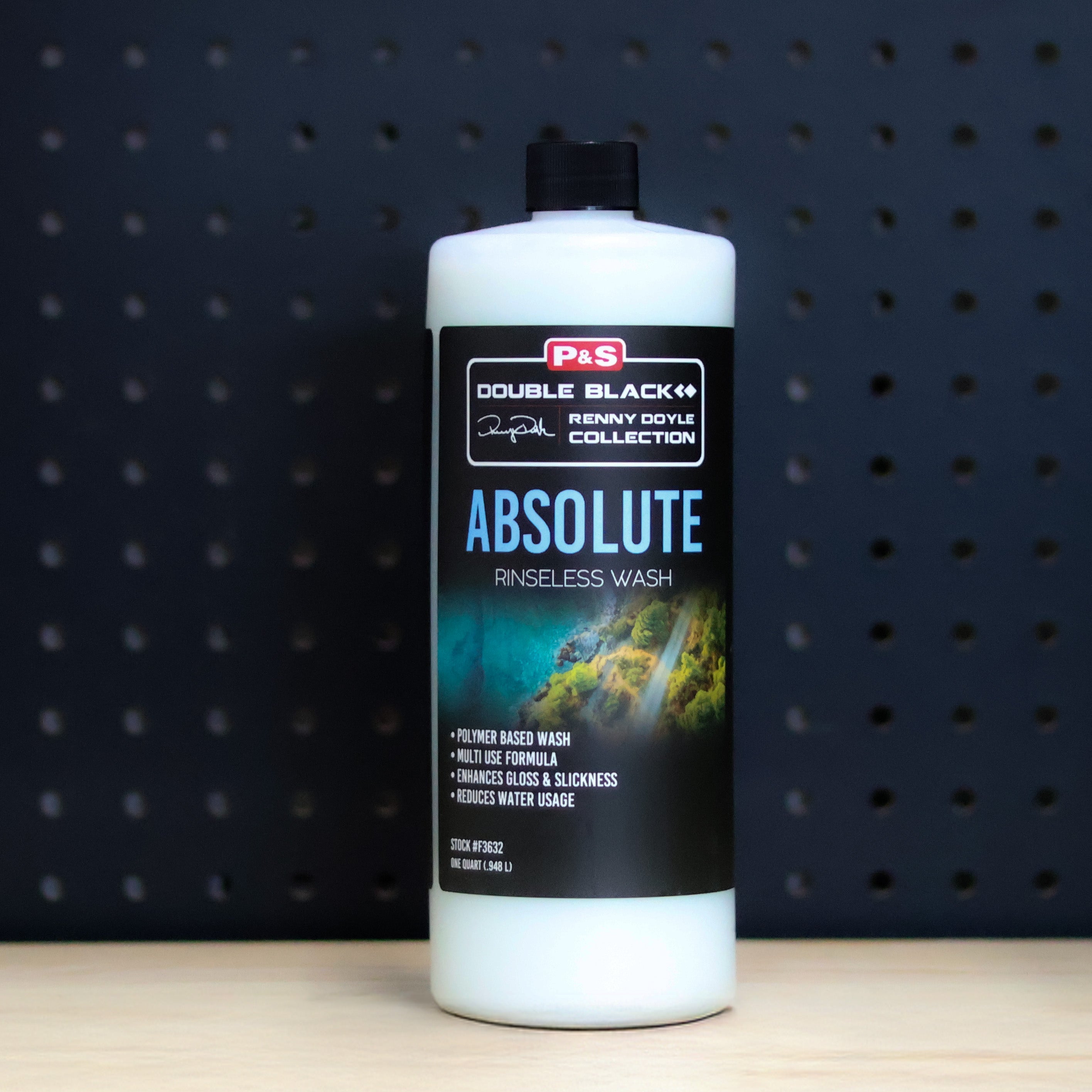P&S Detailing Products P&S ABSOLUTE RINSELESS WASH QUART - professional auto detailing tool accessory
