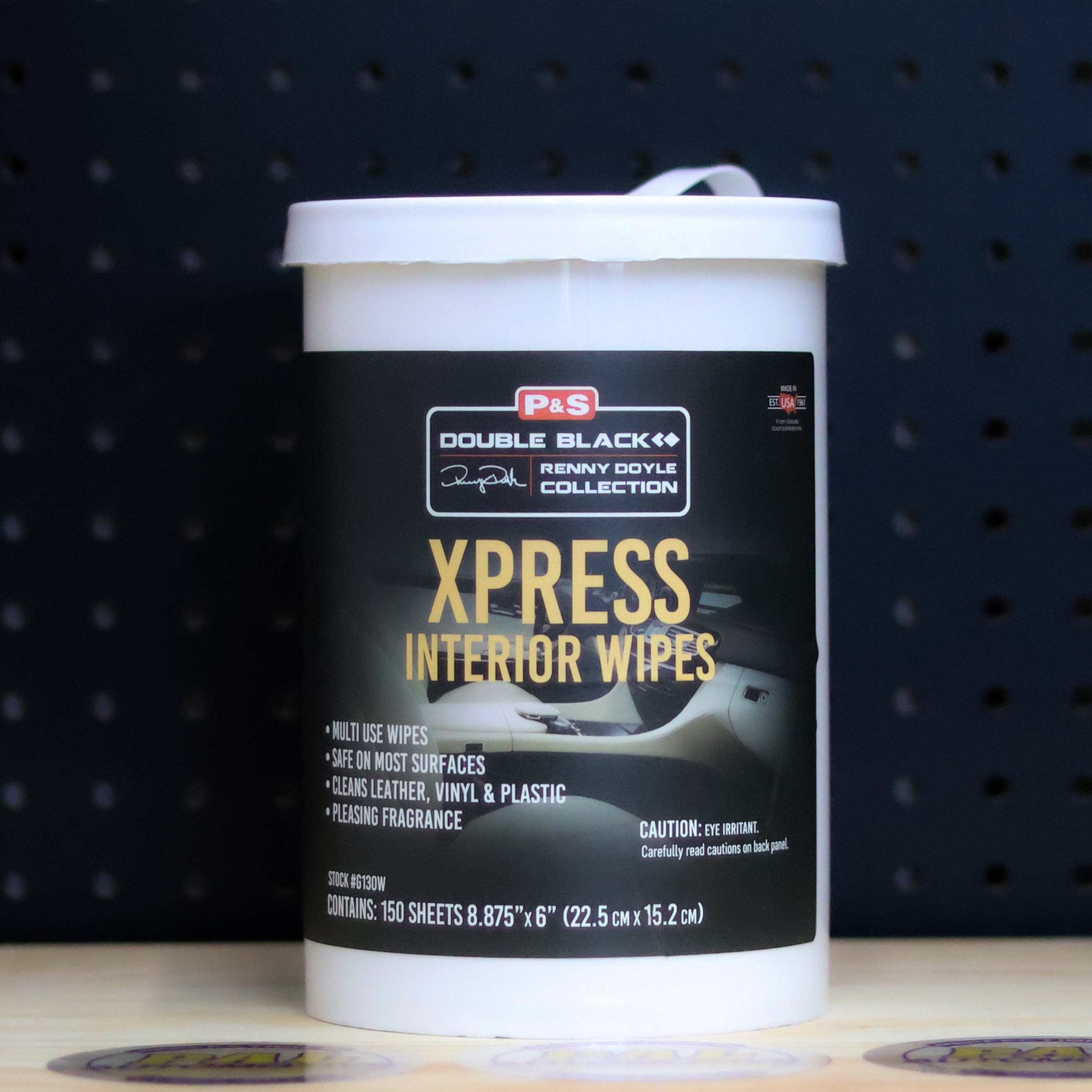 P&S Detailing Products P&S Xpress Interior Wipes - all-purpose interior cleaner for auto detailing