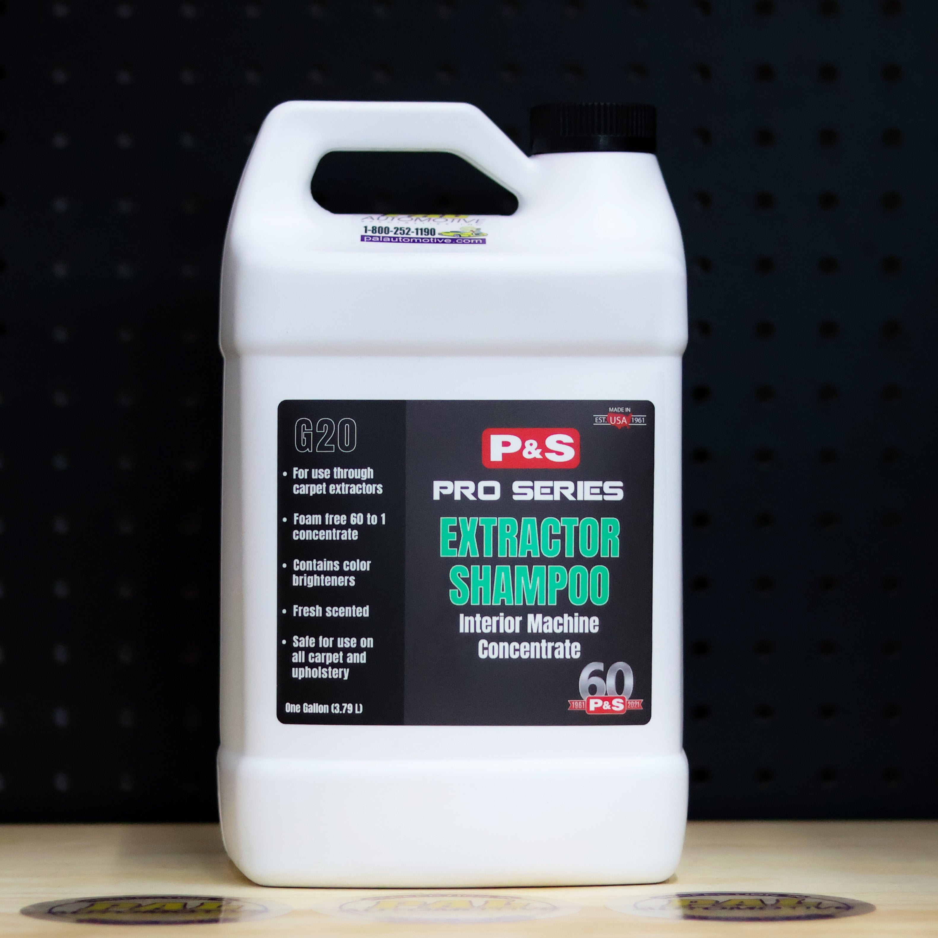 P&S Detailing Products P&S EXTRACTOR SHAMPOO GALLON - professional auto detailing tool accessory