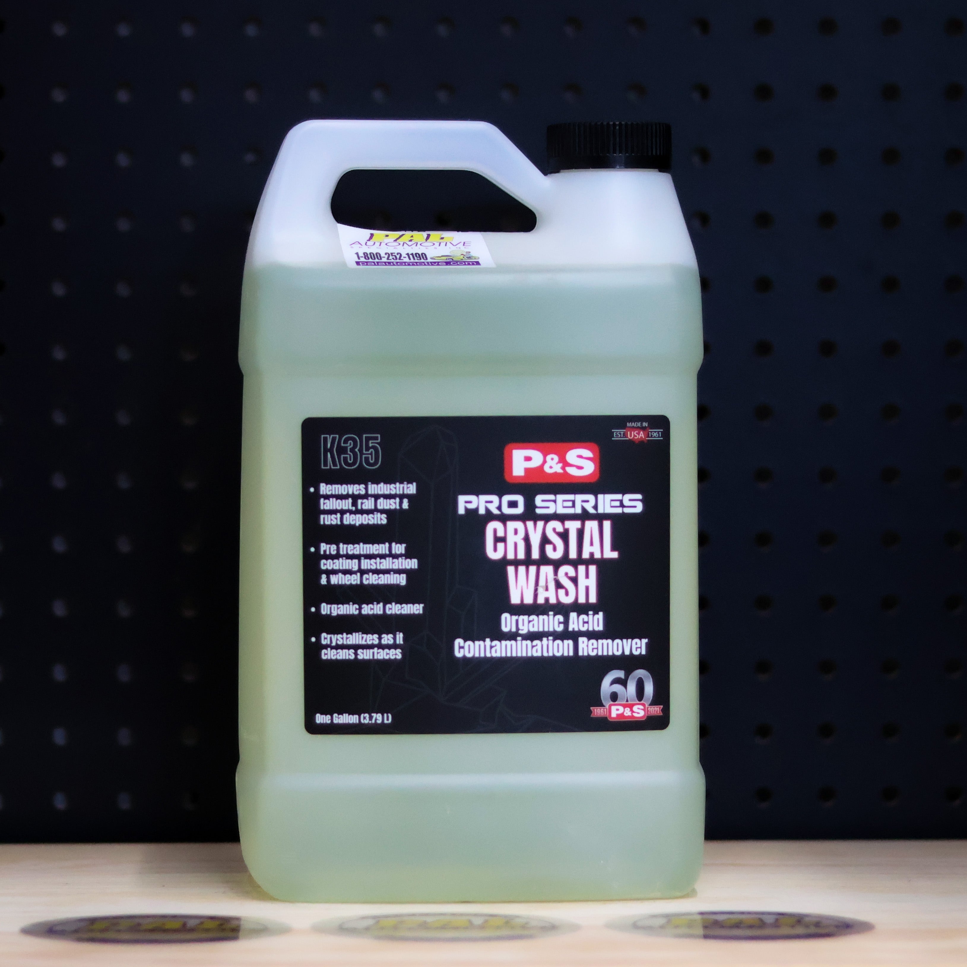 P&S Detailing Products P&S CRYSTAL WASH GALLON - professional auto detailing tool accessory