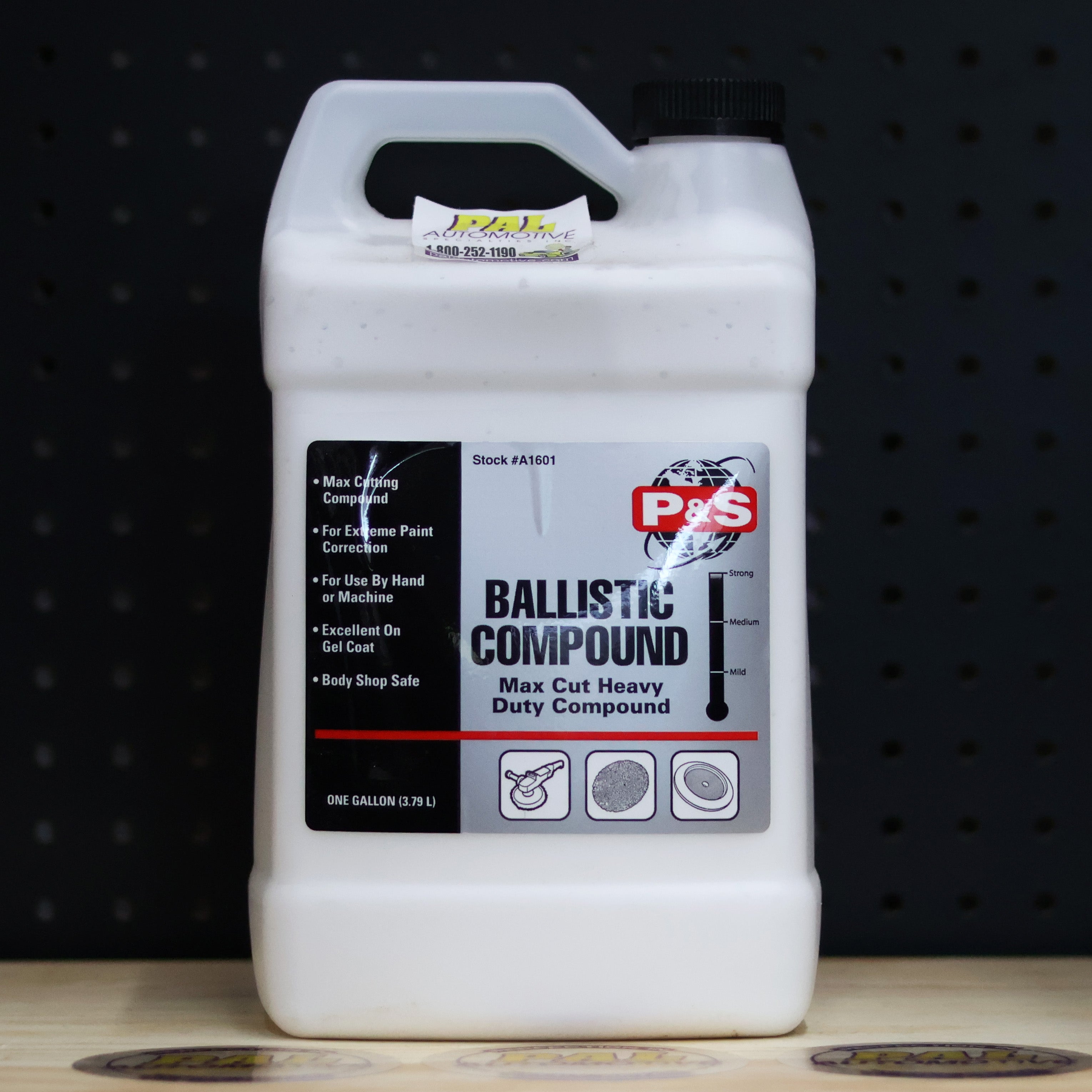 P&S Detailing Products P&S BALLISTIC MAX CUT COMPOUND GAL - professional paint correction compound