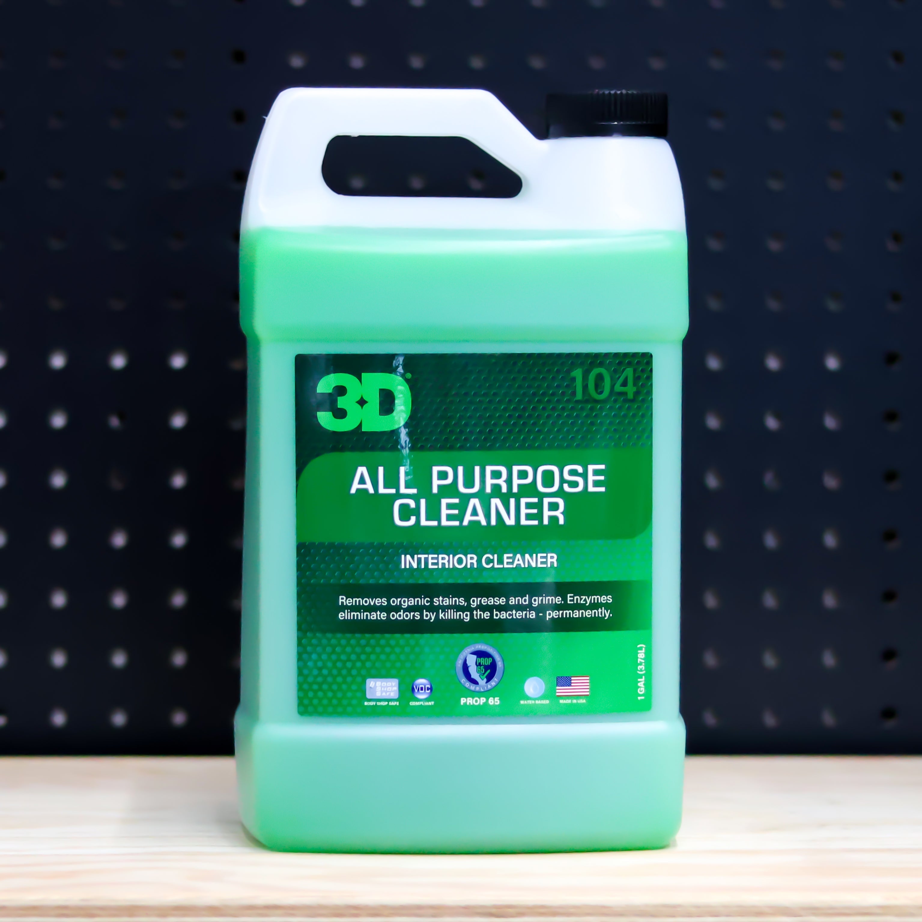 3D Car Care 3D ALL PURPOSE CLEANER GALLON - all-purpose interior cleaner for auto detailing