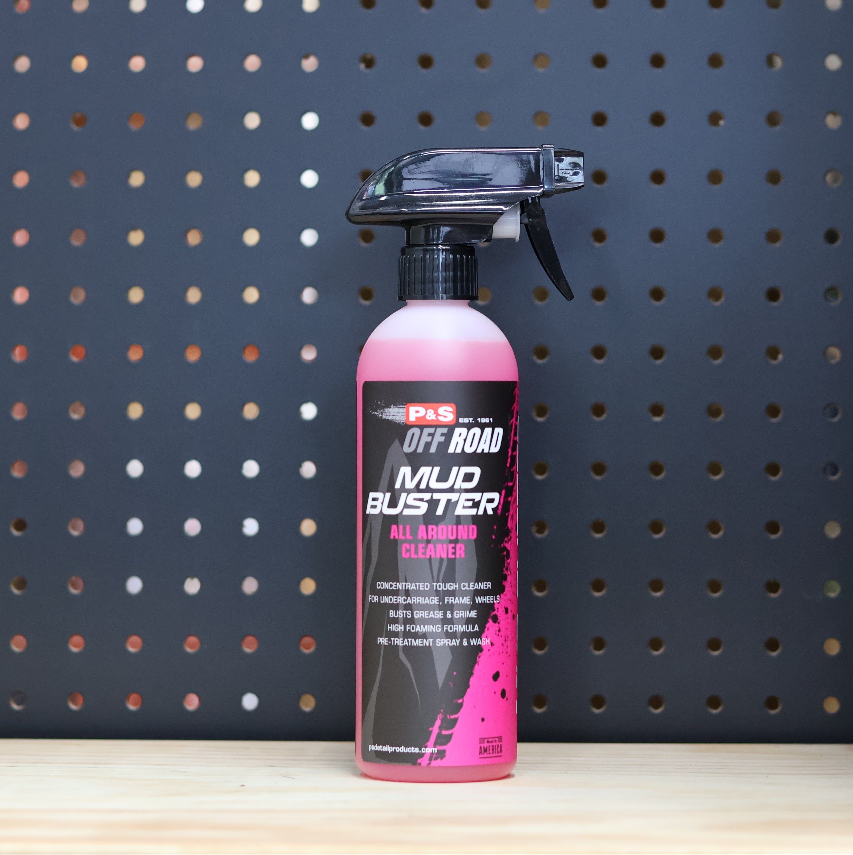 P&S Detailing Products P&S Mud Buster General Purpose Cleaner - iron-removing wheel cleaner for brake dust removal