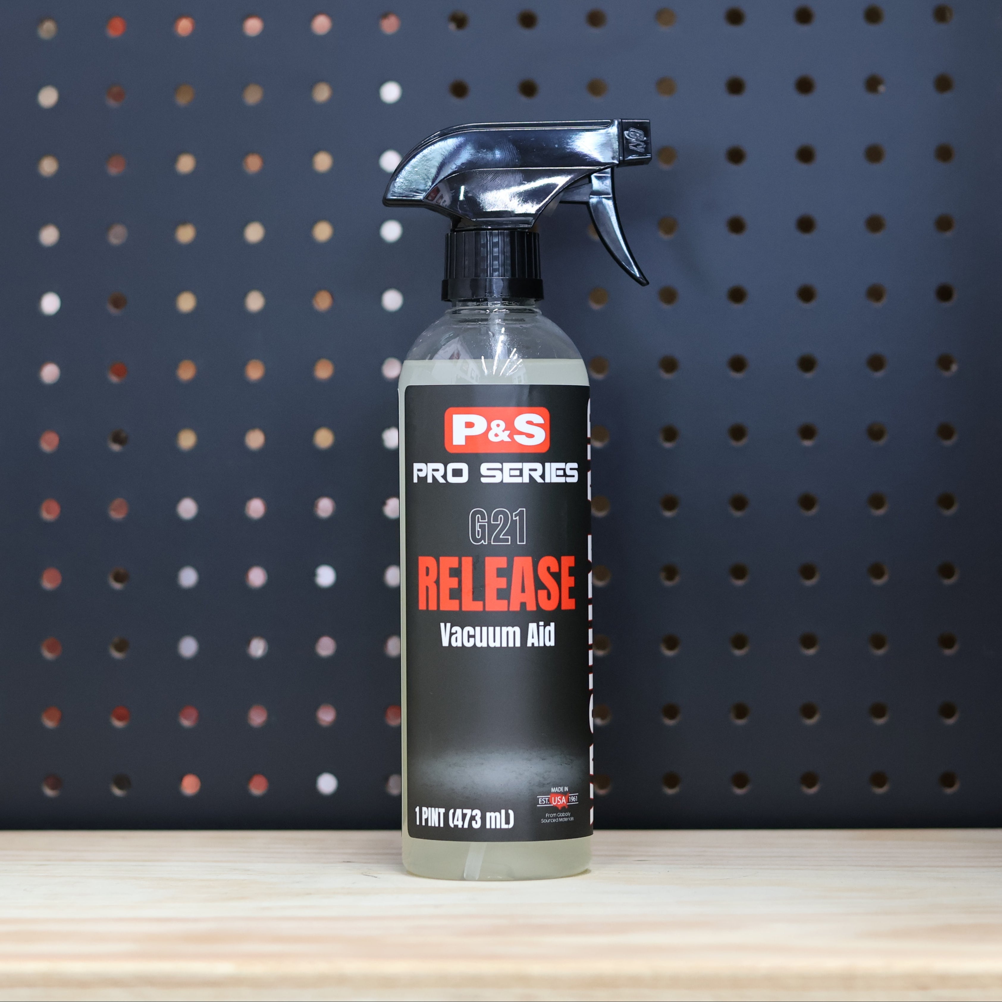 P&S Detailing Products P&S Release Vacuum Aid 16Oz - wet dry shop vacuum for interior detailing
