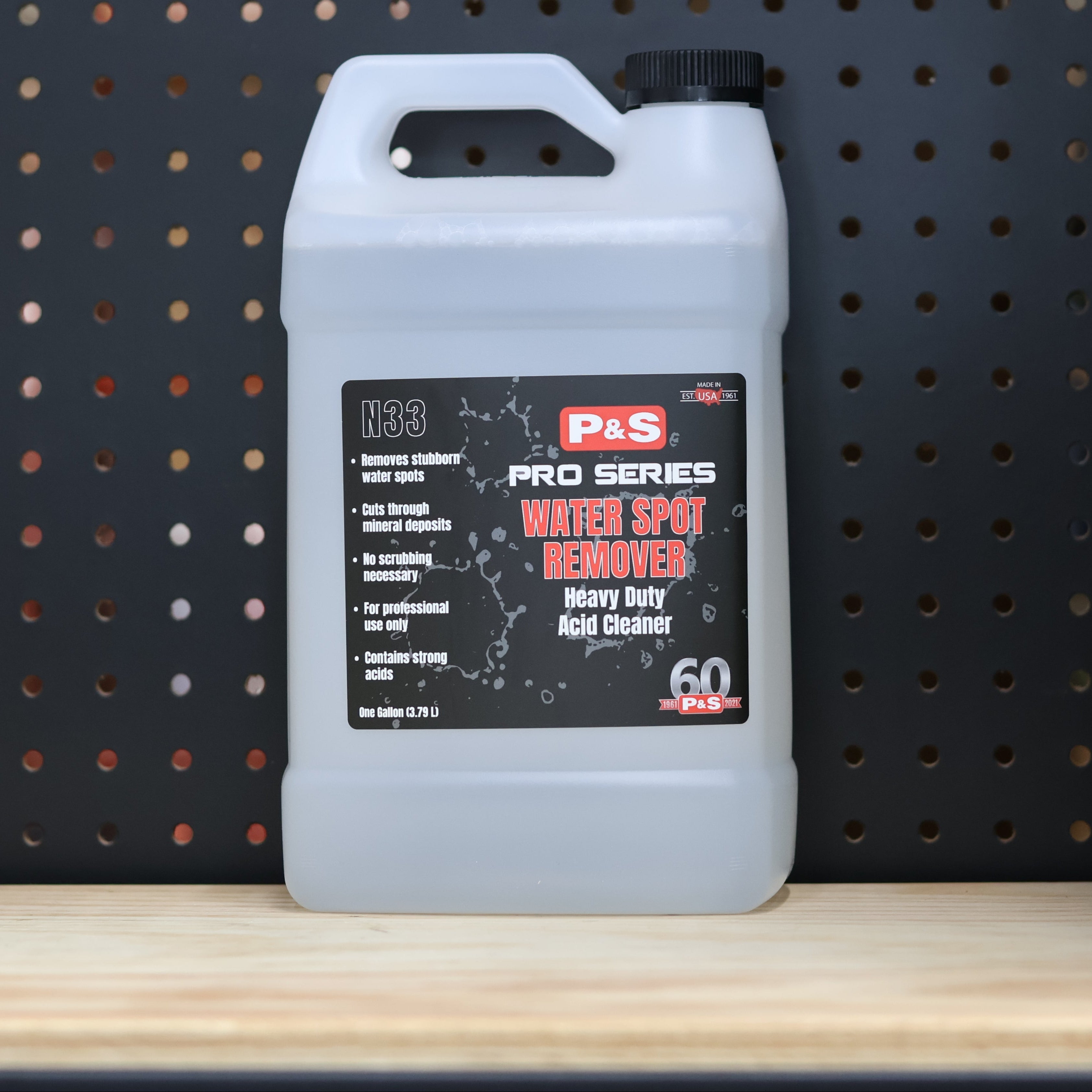 P&S Detailing Products P&S WATER SPOT REMOVER GALLON - professional auto detailing tool accessory