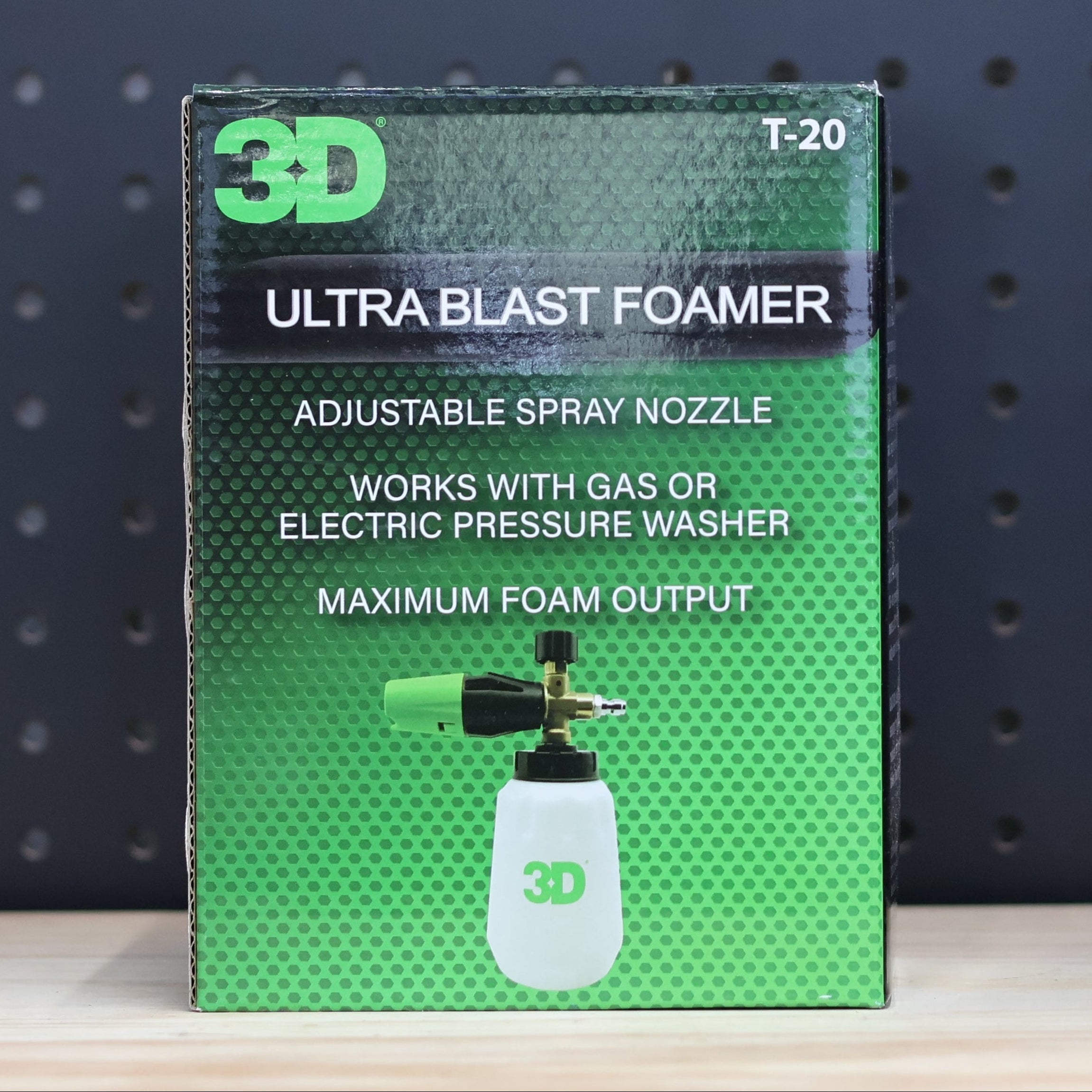 3D Car Care 3D ULTRA BLAST FOAM CANNON - pressure washer foam cannon for car washing