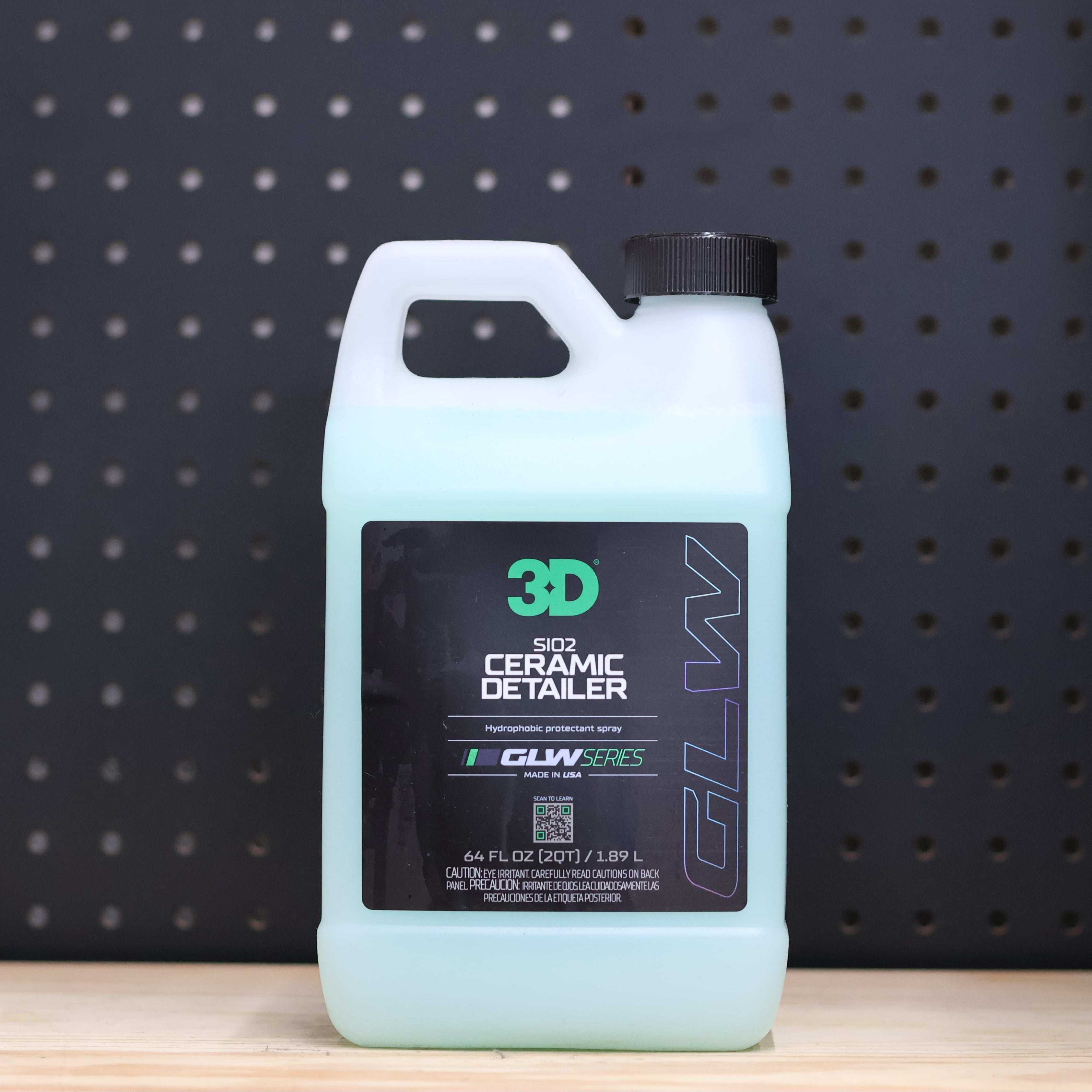 3D Car Care 3D GLW SIO2 CERAMIC DETAILER 64 OZ - professional auto detailing tool accessory