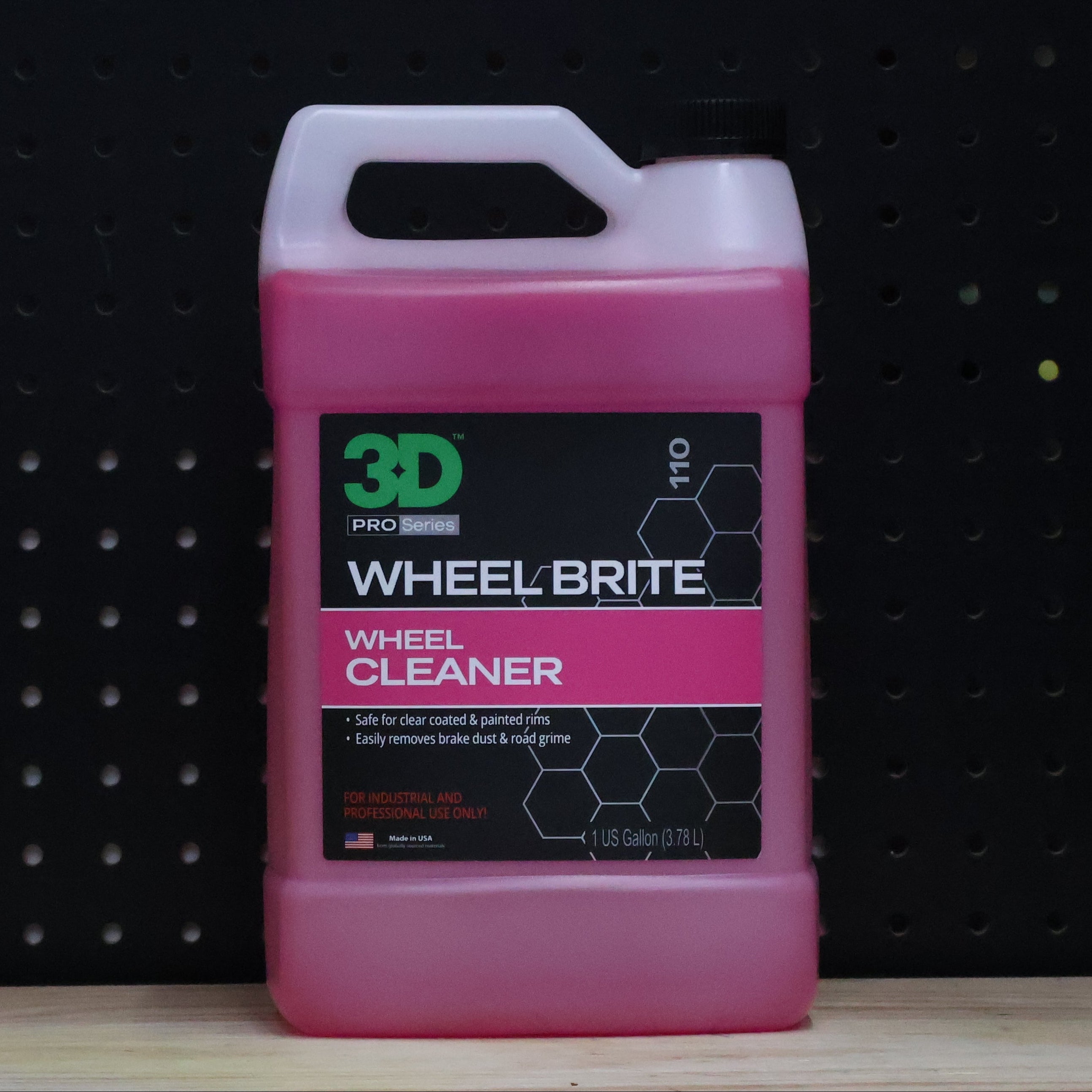3D Car Care 3D Wheel Brite - iron-removing wheel cleaner for brake dust removal
