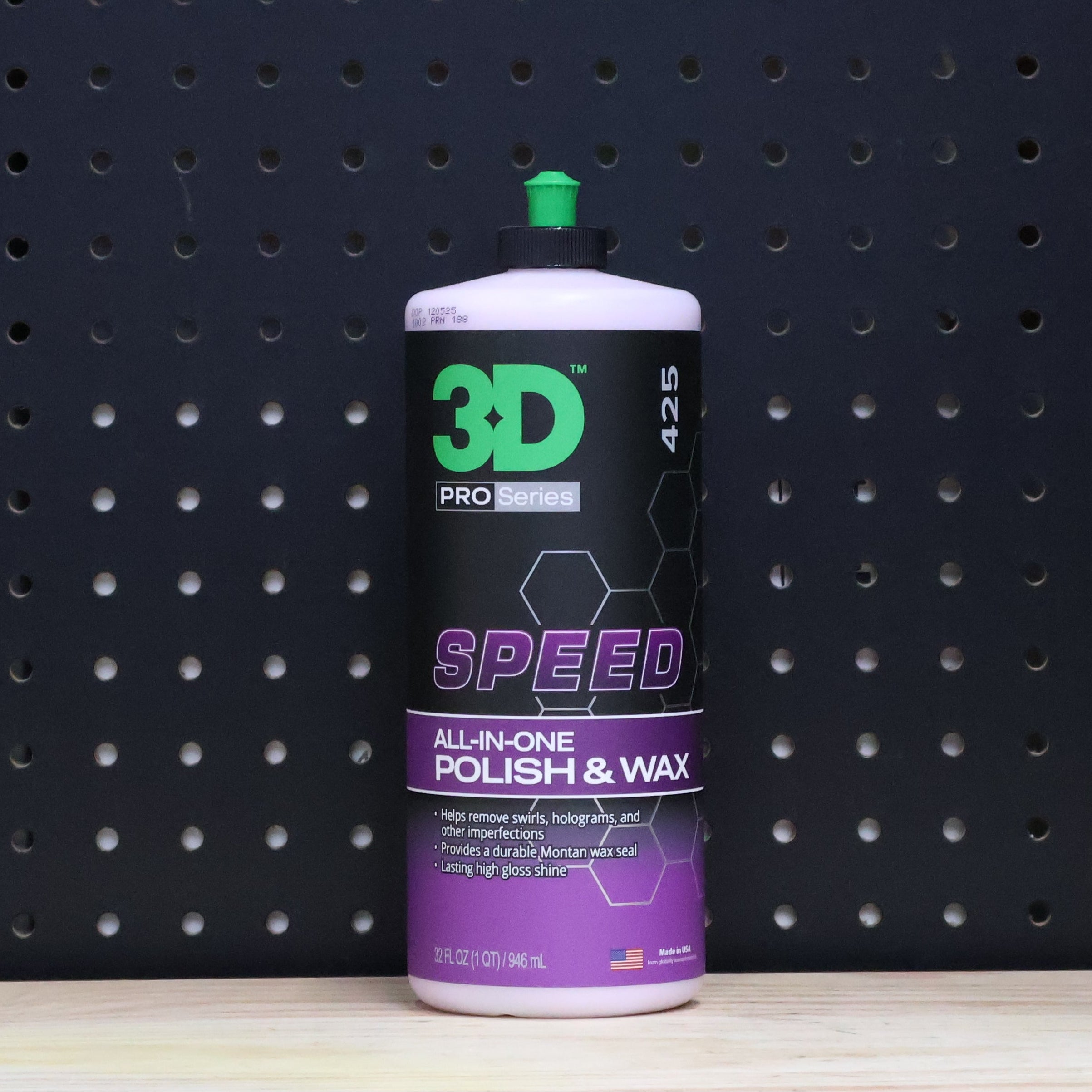 3D Car Care 3D SPEED 32oz - professional auto detailing tool accessory