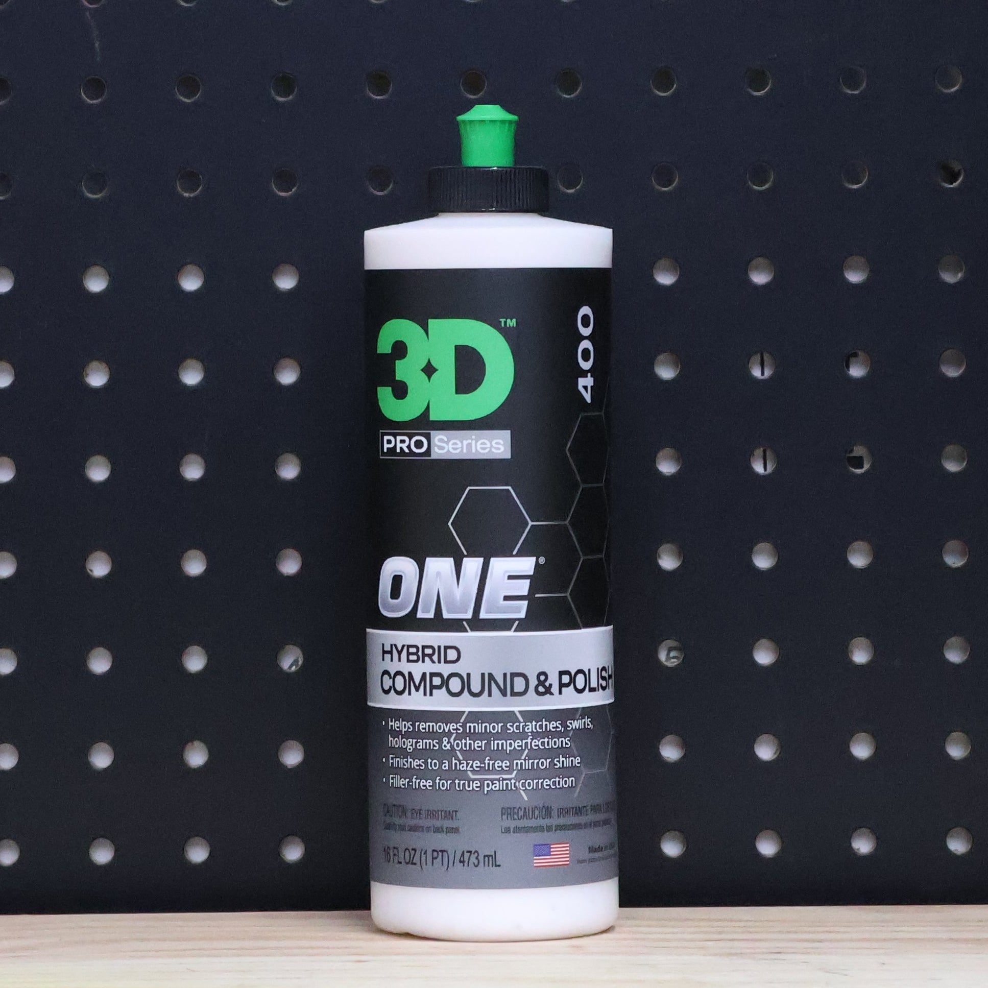 3D Car Care 3D ONE POLISH 16oz - professional paint correction compound
