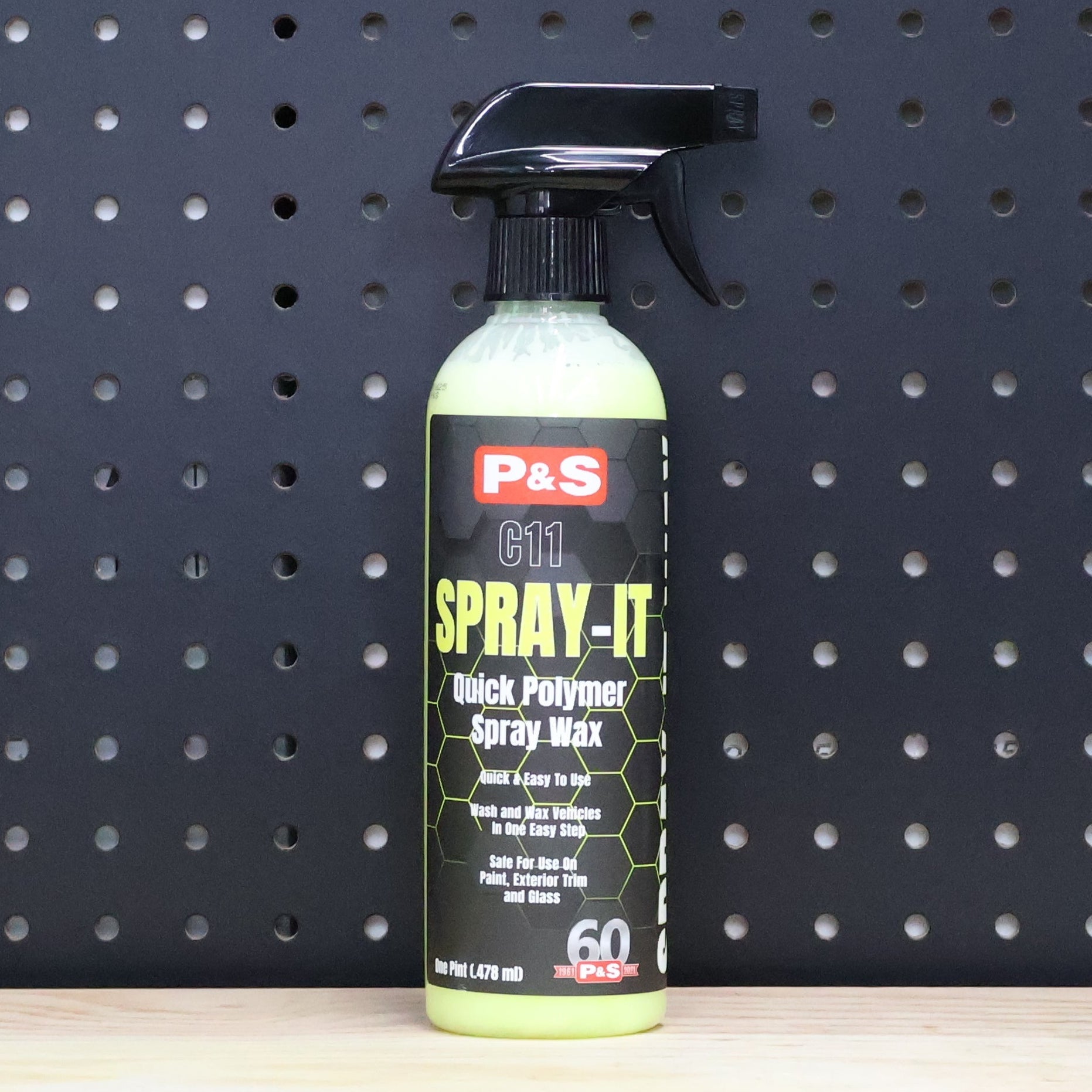 P&S Detailing Products P&S Spray It - Quick Polymer Wax Pint - ceramic coating sealant for paint protection