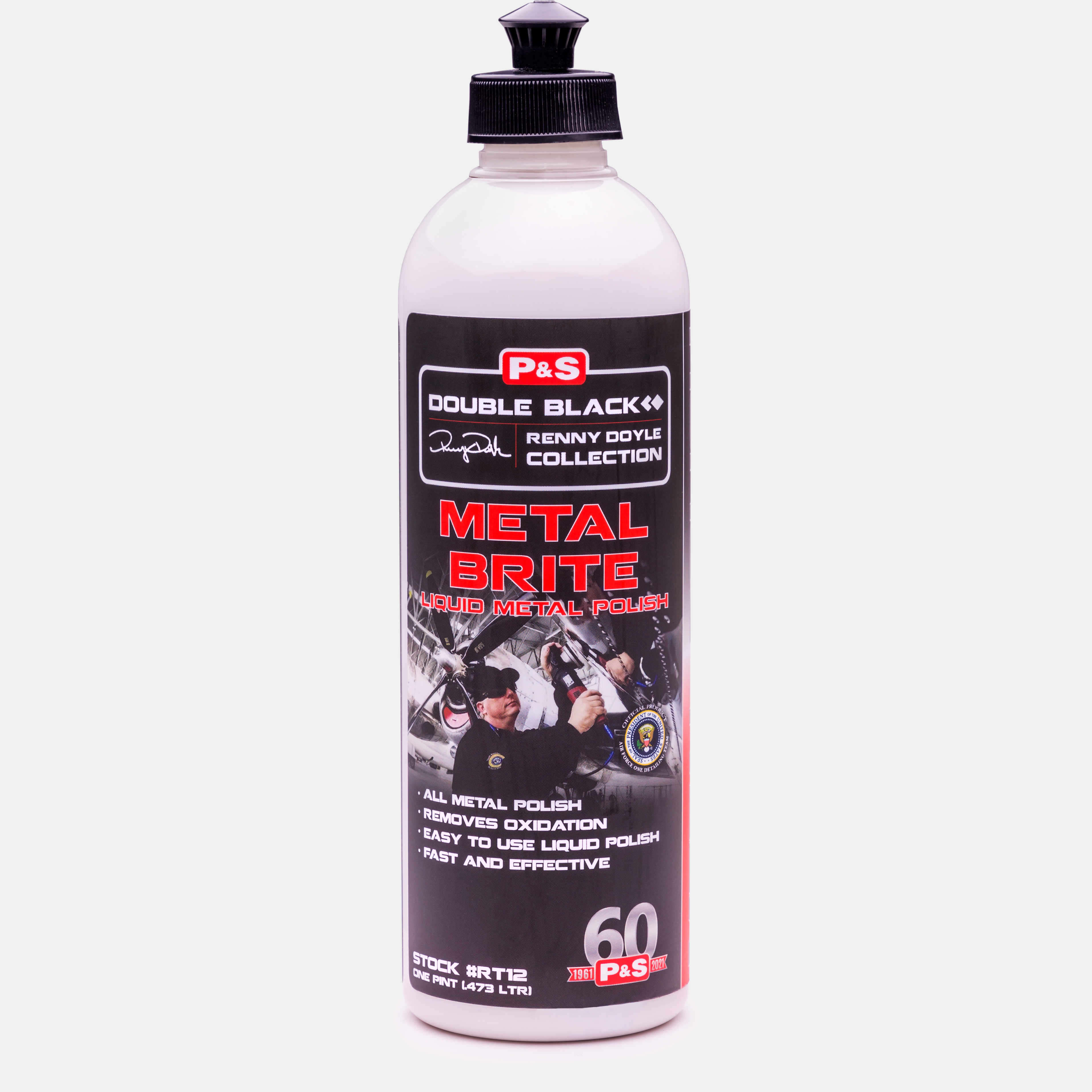 P&S Metal Brite Liquid Metal Polish - 16 oz