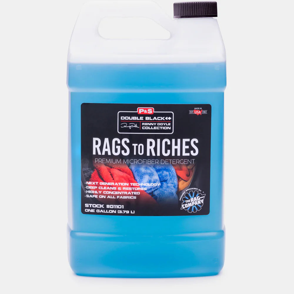 P&S Detailing Products P&S RAGS TO RICHES DETERGENT GALLON in use - professional detailing application