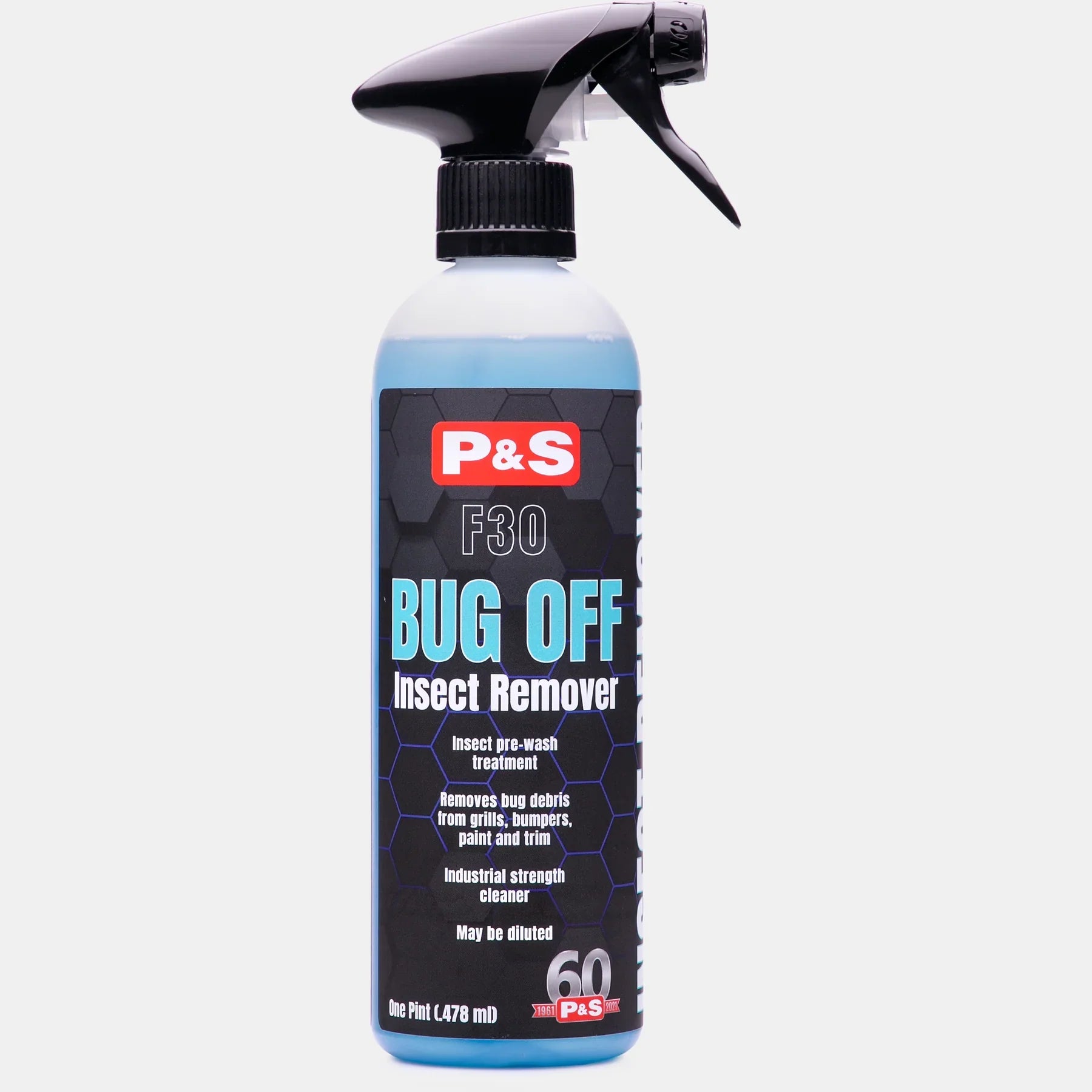 P&S Detailing Products P&S BUG OFF INSECT REMOVER PINT in use - professional detailing application