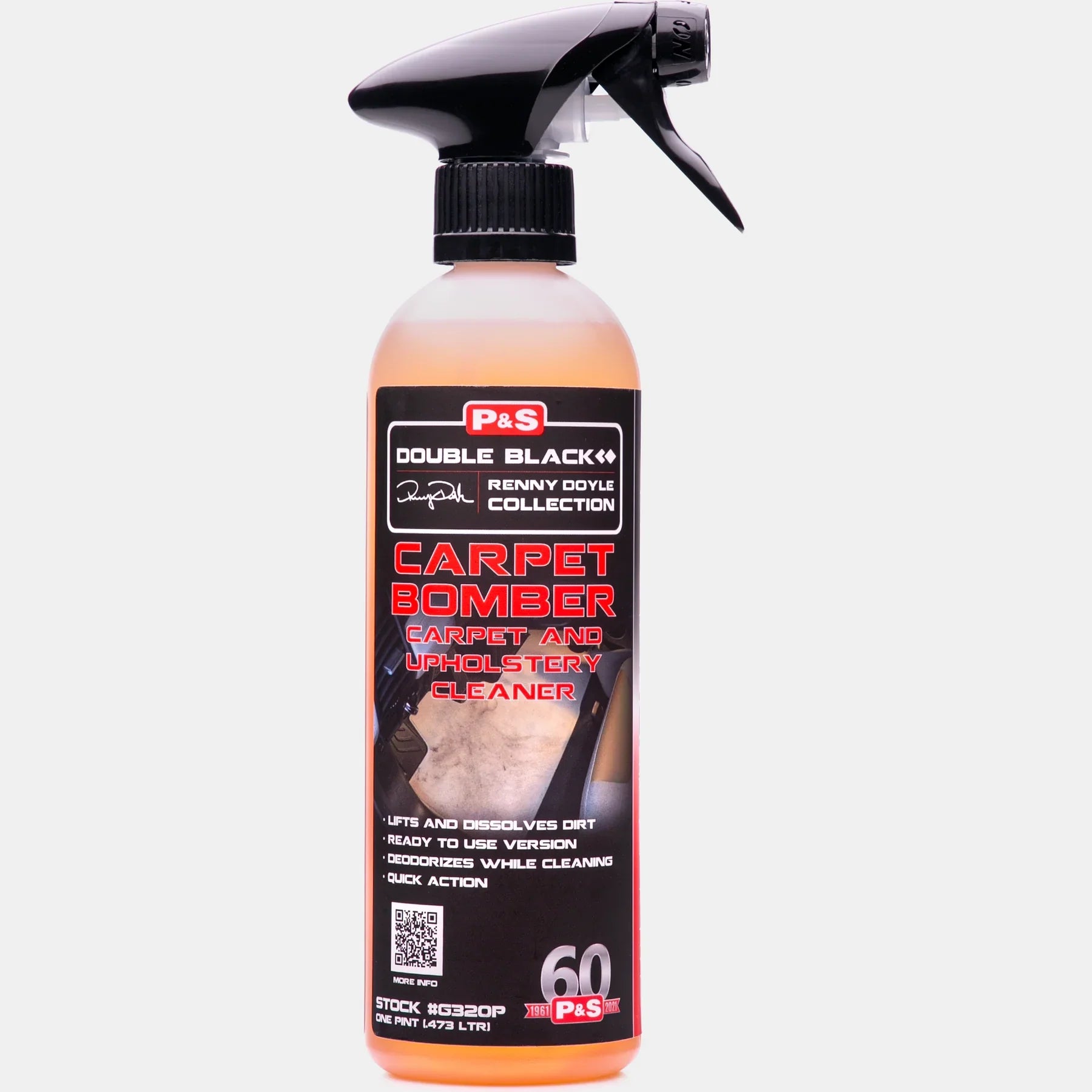 P&S Detailing Products P&S CARPET BOMBER PINT in use - professional detailing application
