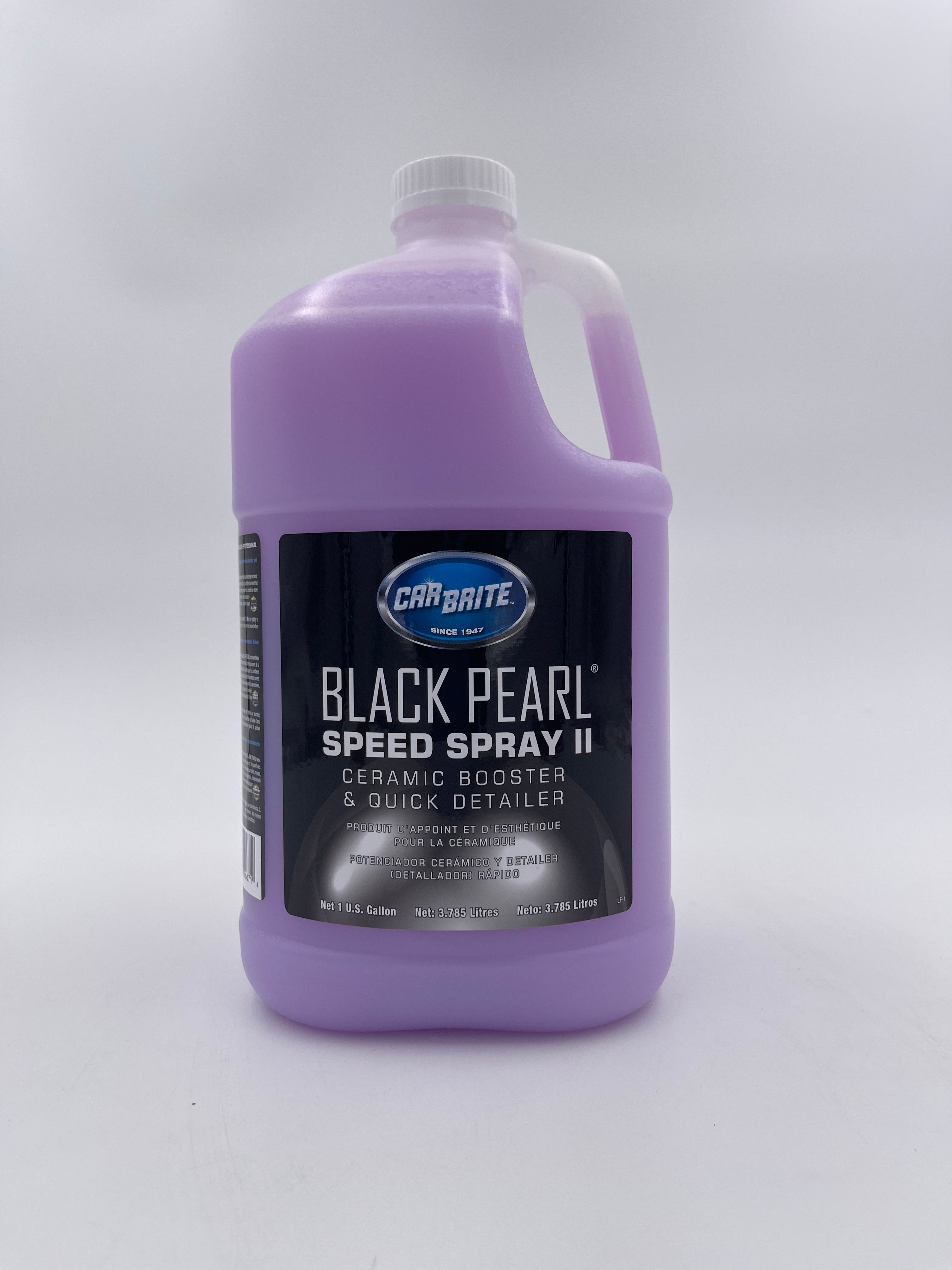 Car Brite Black Pearl Speed Spray II - 1 Gallon