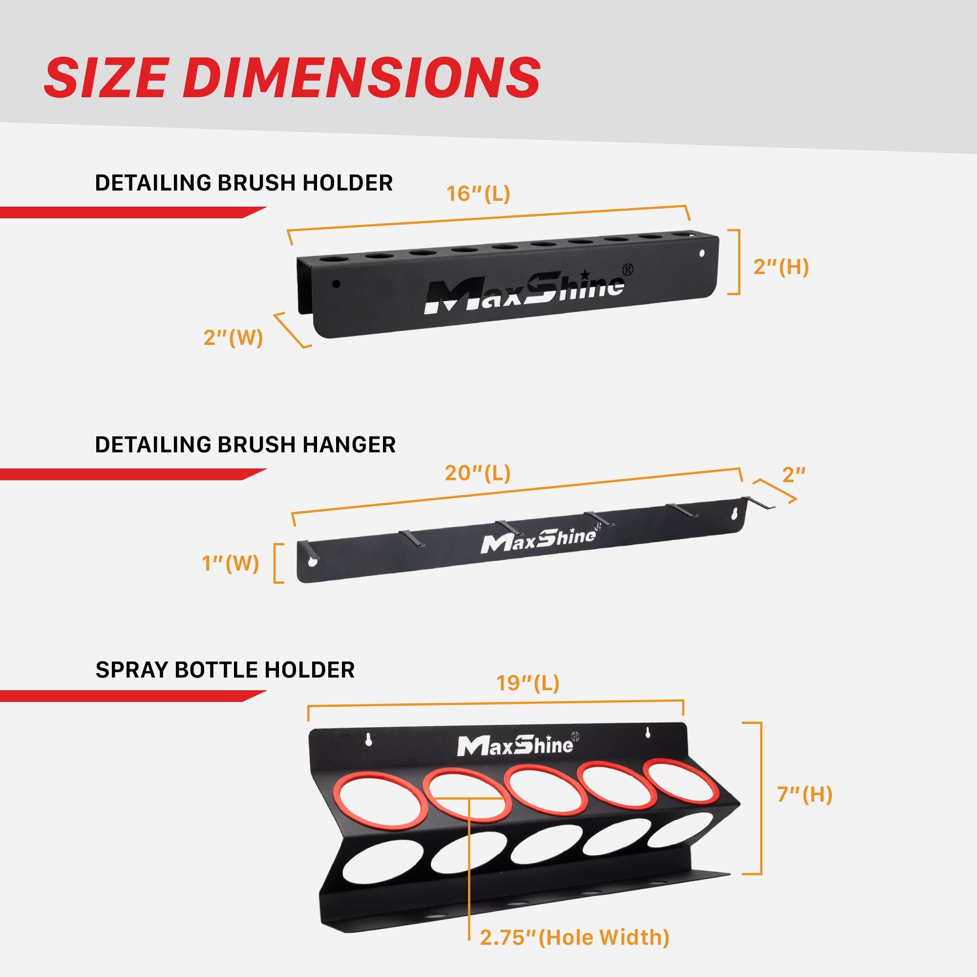 MaxShine Mobile Rig & Garage Storage Bundles MaxShine Mobile Rig & Garage Storage Bundles are the perfect way to keep your car detailing supplies organized and