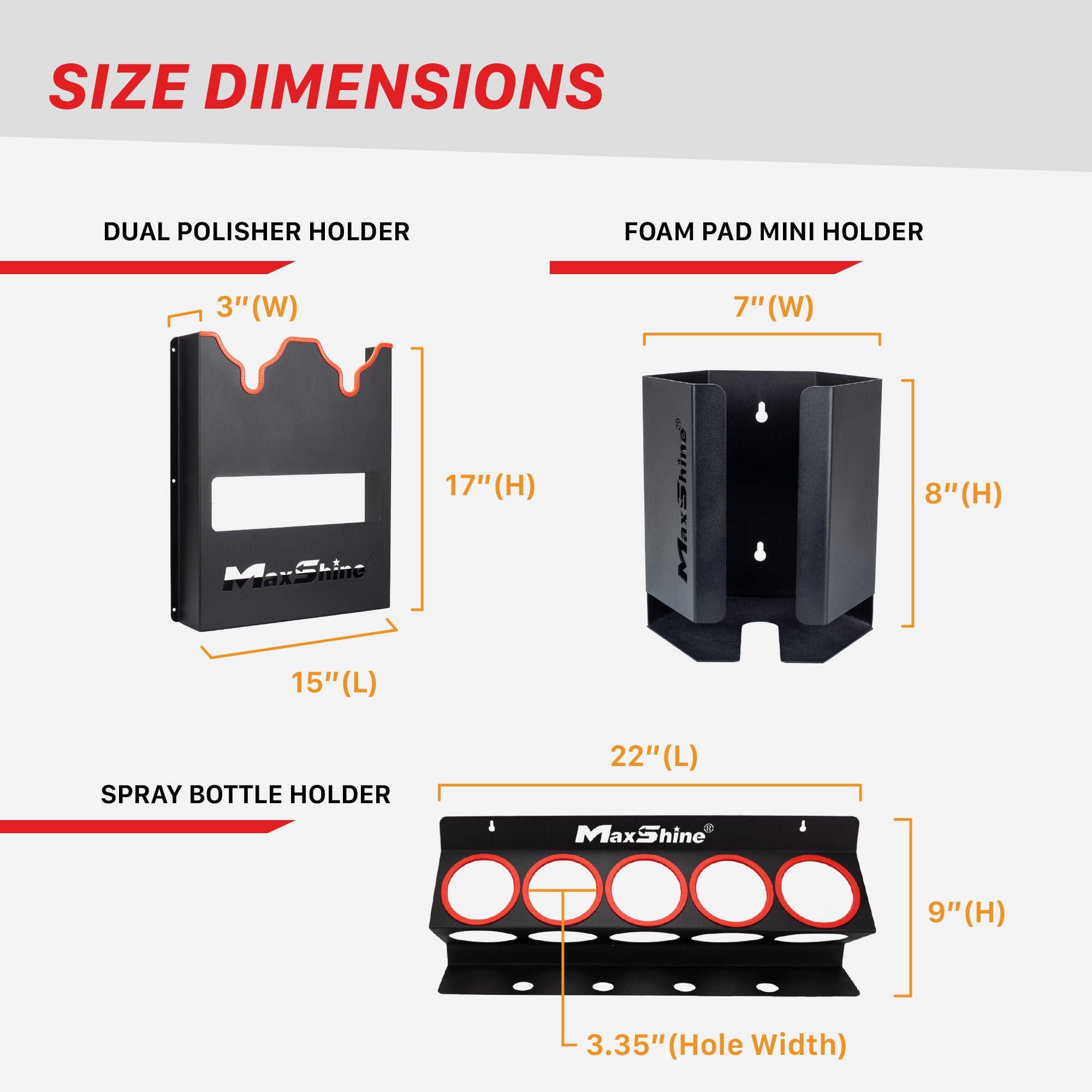 MaxShine Mobile Rig & Garage Storage Bundles MaxShine Mobile Rig & Garage Storage Bundles are the perfect way to keep your car detailing supplies organized and