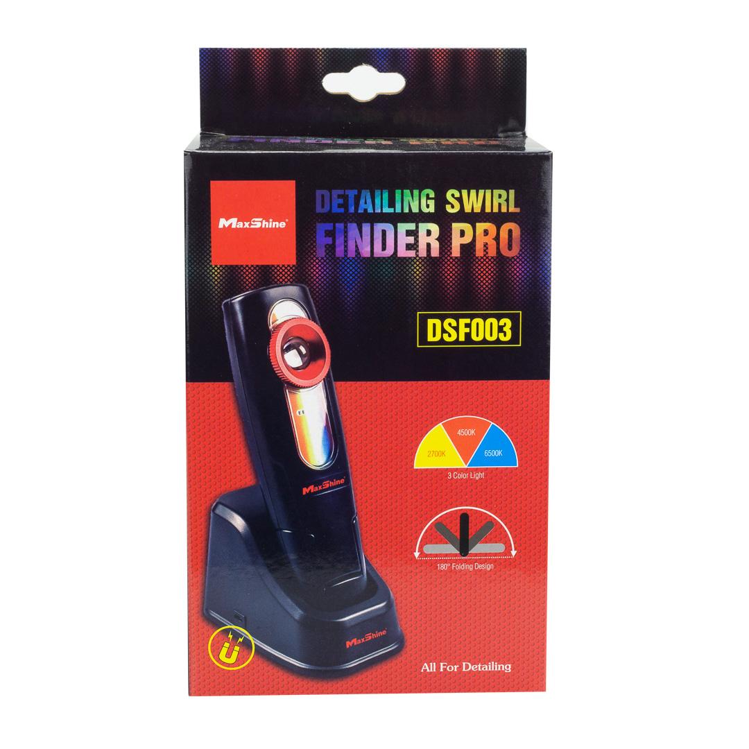 Swirl Finder Light The swirl finder light, made of LED, is the light source that generates close to the sunlight, 96 or above CRI(Color Rendering Index), a