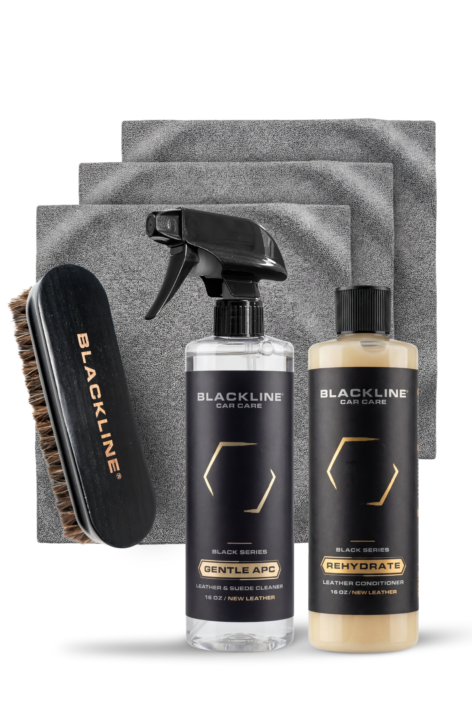 Blackline Car Care BLACKLINE® REHYDRATE LEATHER CONDITIONER - detail shot 8