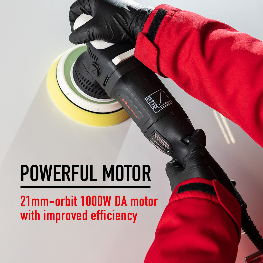 Random Orbital Polisher Best Results with Extensive Coverage The random orbital polisher is a needed addition to your detailing arsenal. Loved by