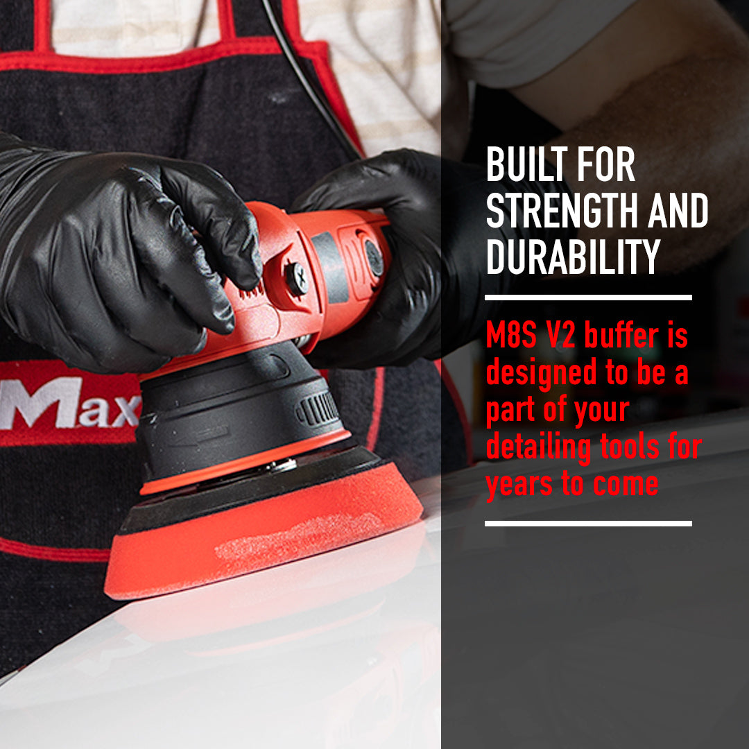 Detailing Bag with M8S V2 Power, Portability, and Protection The detailing bag, made from 1680D oxford fabric, safeguards your dual action polisher in style