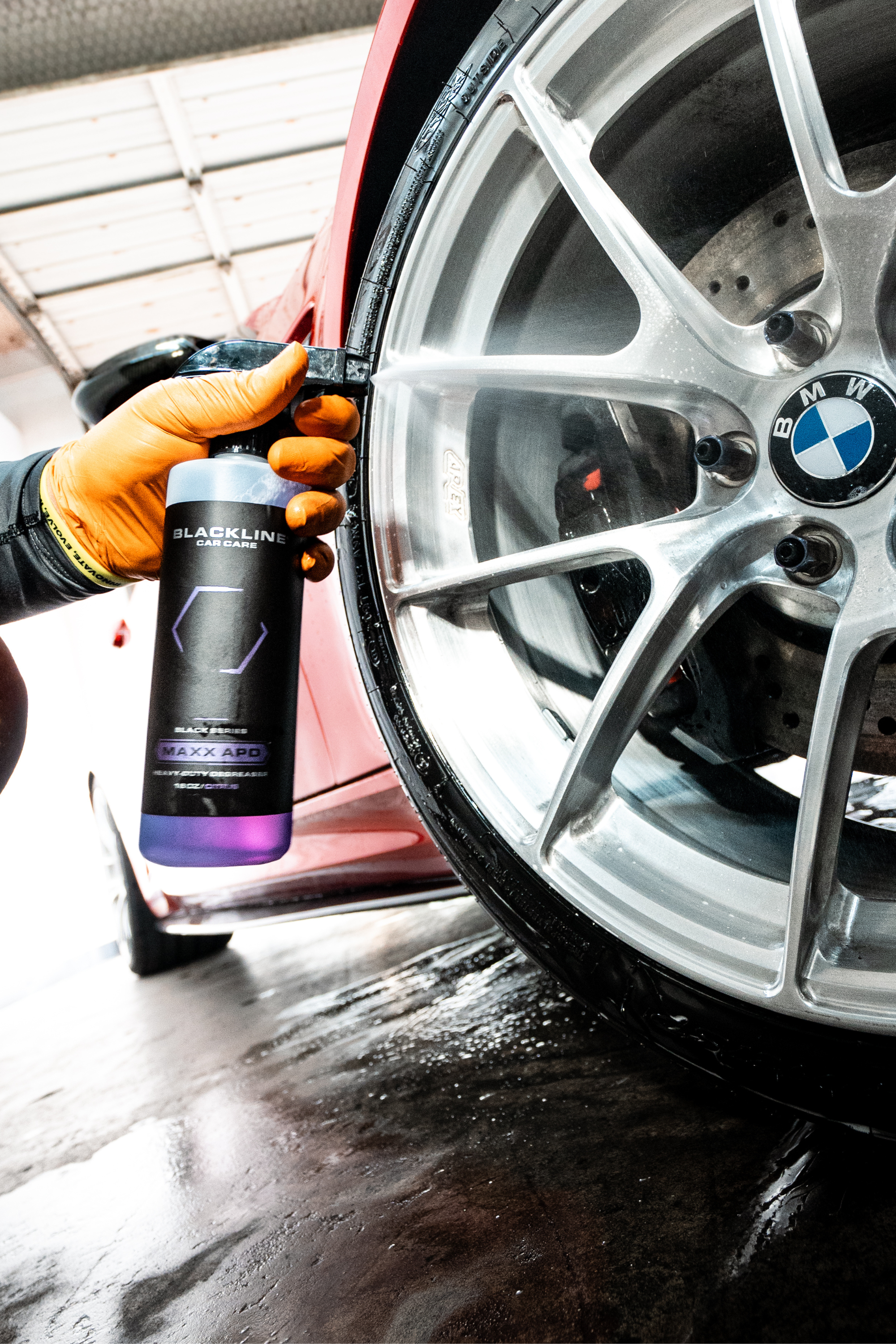 Blackline Car Care BLACKLINE® MAXX APD product closeup - auto detailing equipment