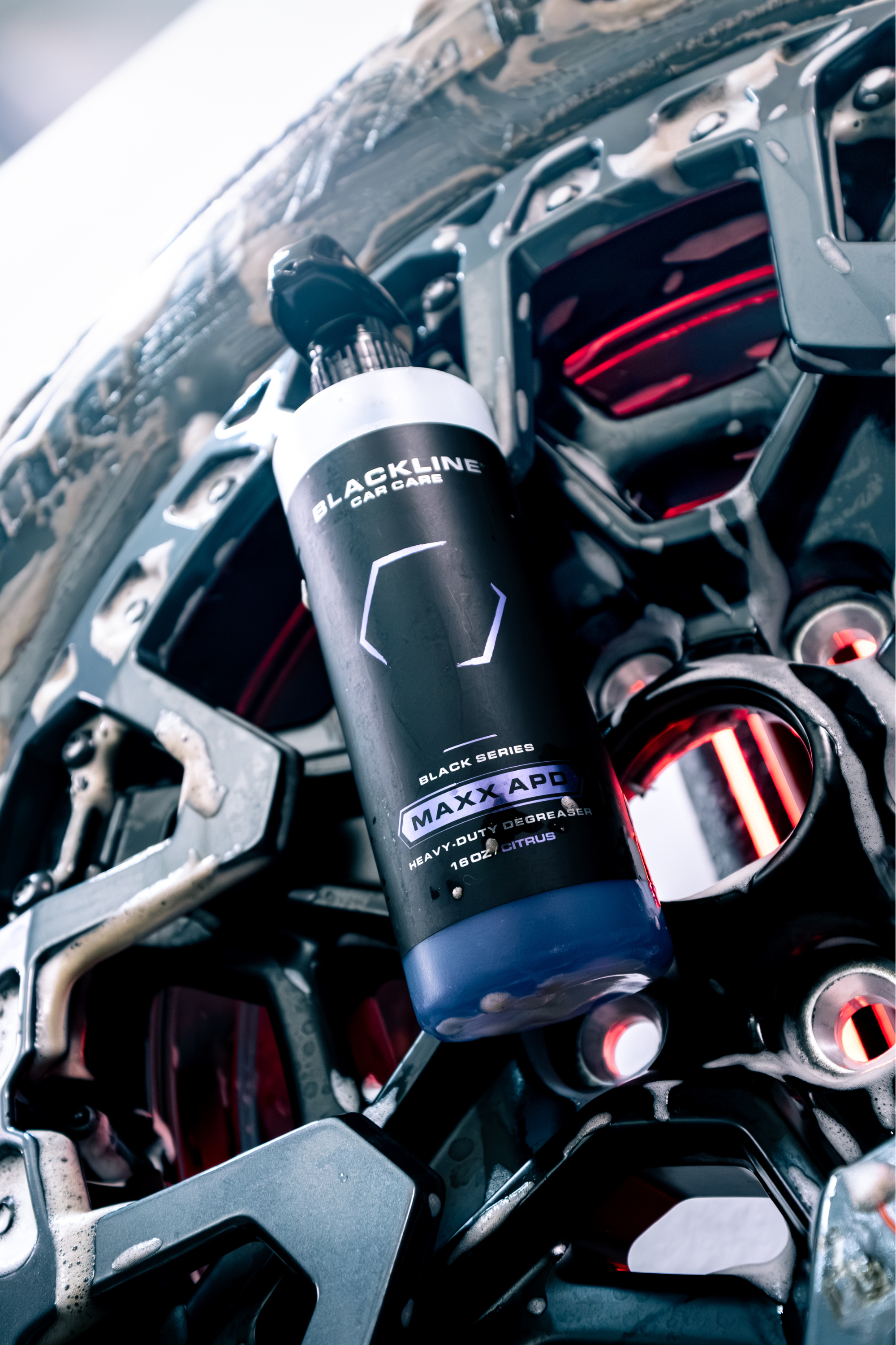 Blackline Car Care BLACKLINE® MAXX APD in use - professional detailing application