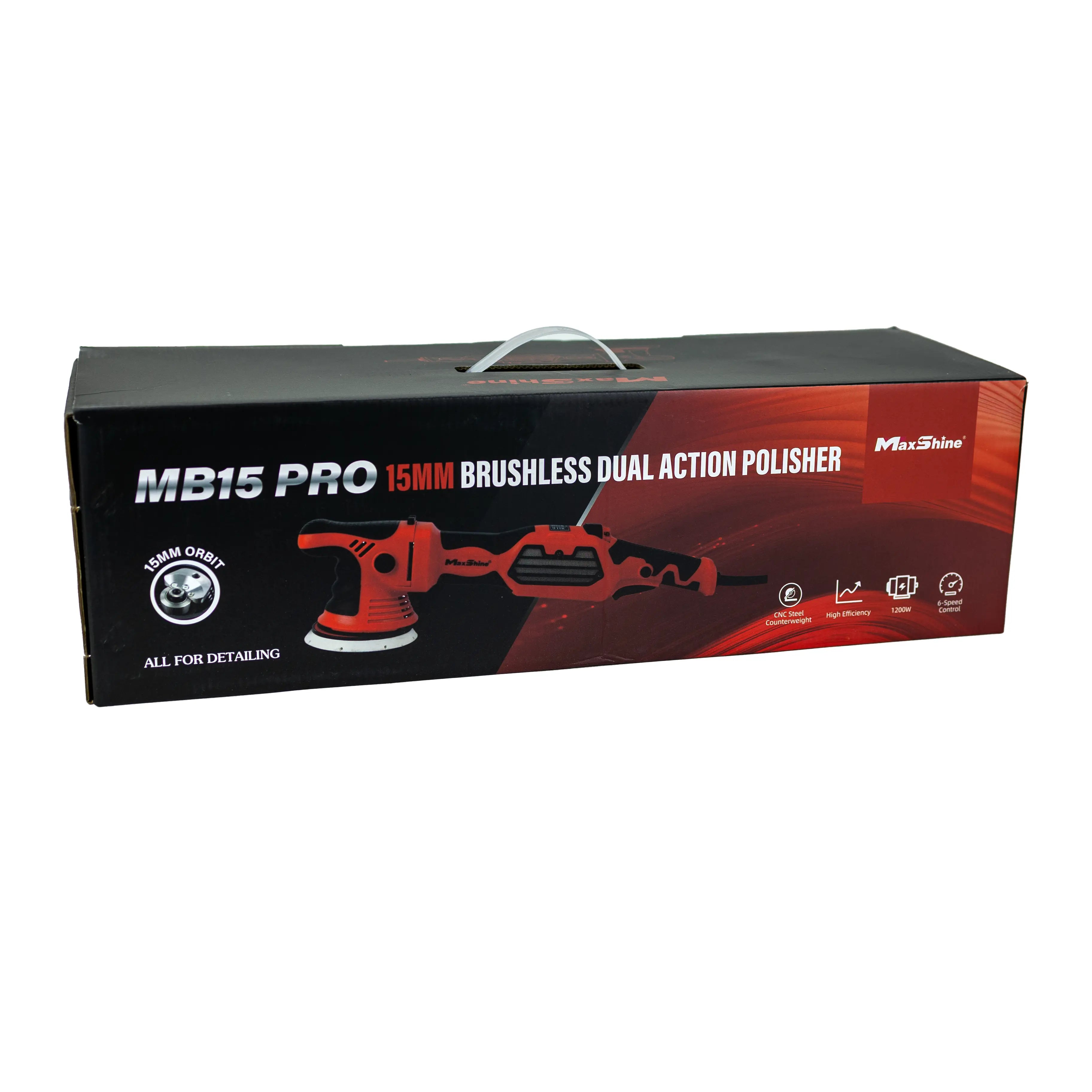 MB15 Pro 15mm Dual Action Brushless Polisher Engineered for precision and performance, this brushless polisher delivers exceptional results without the hassle
