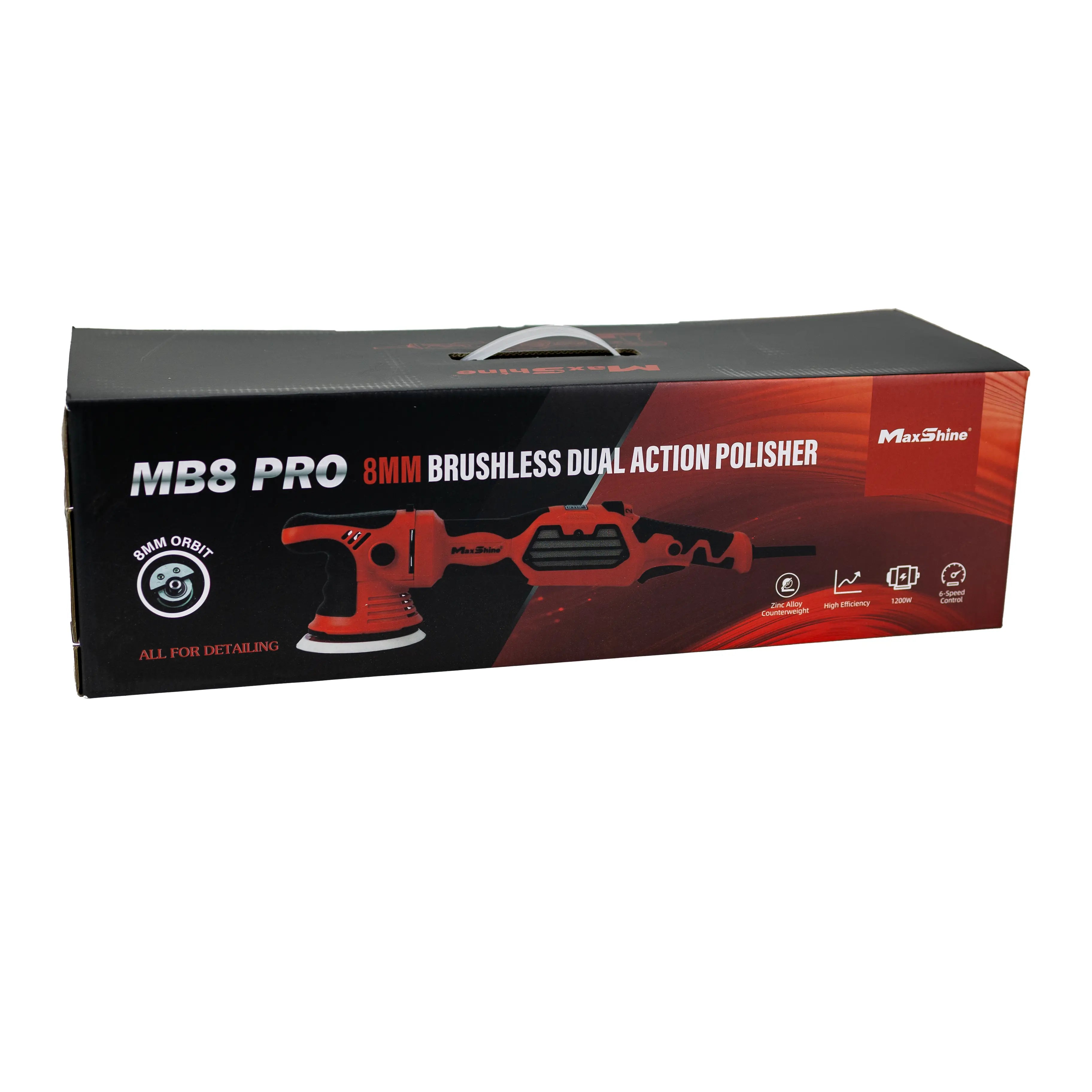 MB8 Pro 8mm Brushless DA Polisher Designed to elevate your polishing game, this versatile brushless polisher offers a perfect blend of power, precision, and