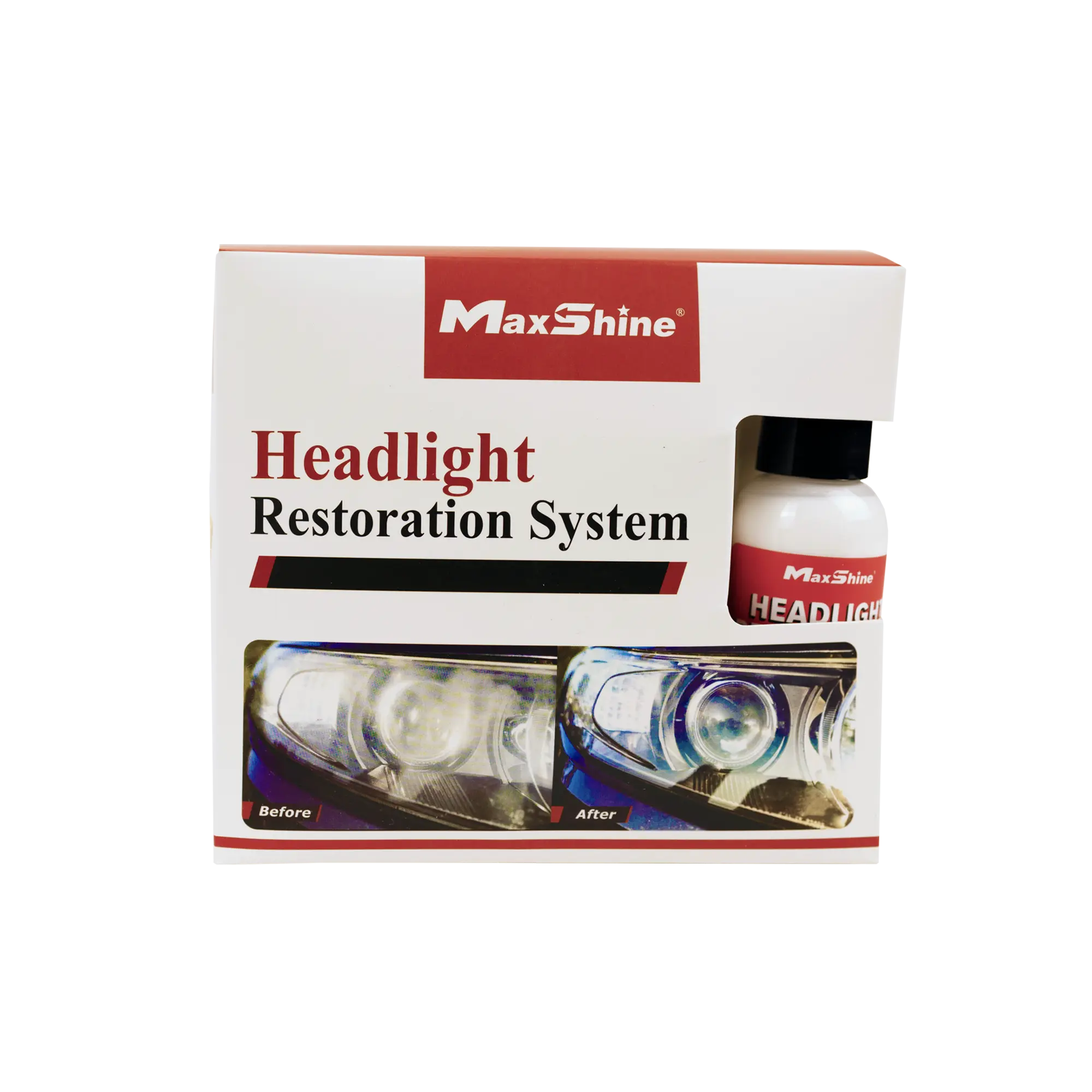 Headlight Restoration Kit Headlight Restoration Kit is a comprehensive solution designed to quickly and safely restore clarity to faded and yellowed plastic