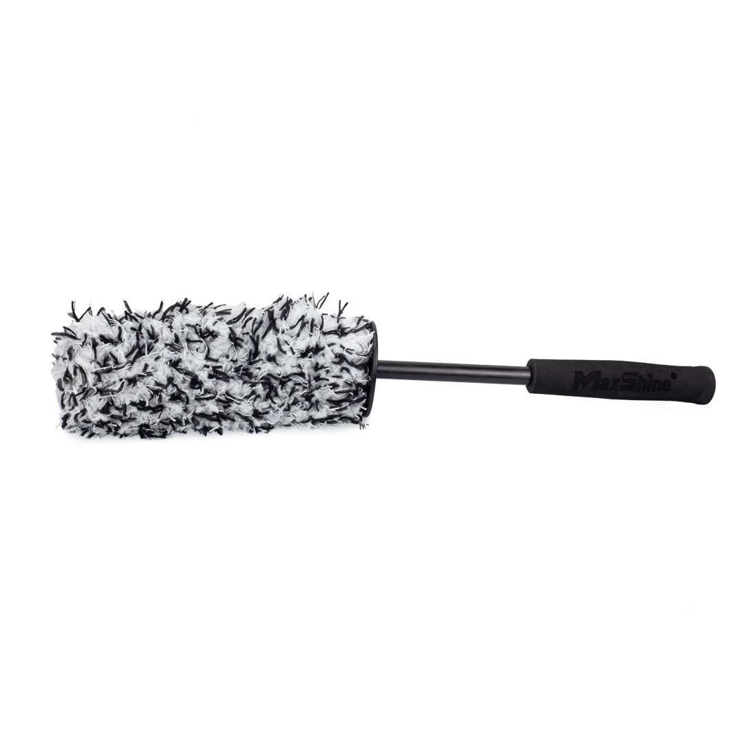 Soft Wheel Brush with Replaceable Cover The soft wheel brush has a replaceable microfiber head and is anti-static and scratch-free, featuring a metal-free