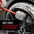 Soft Wheel Brush with Replaceable Cover The soft wheel brush has a replaceable microfiber head and is anti-static and scratch-free, featuring a metal-free