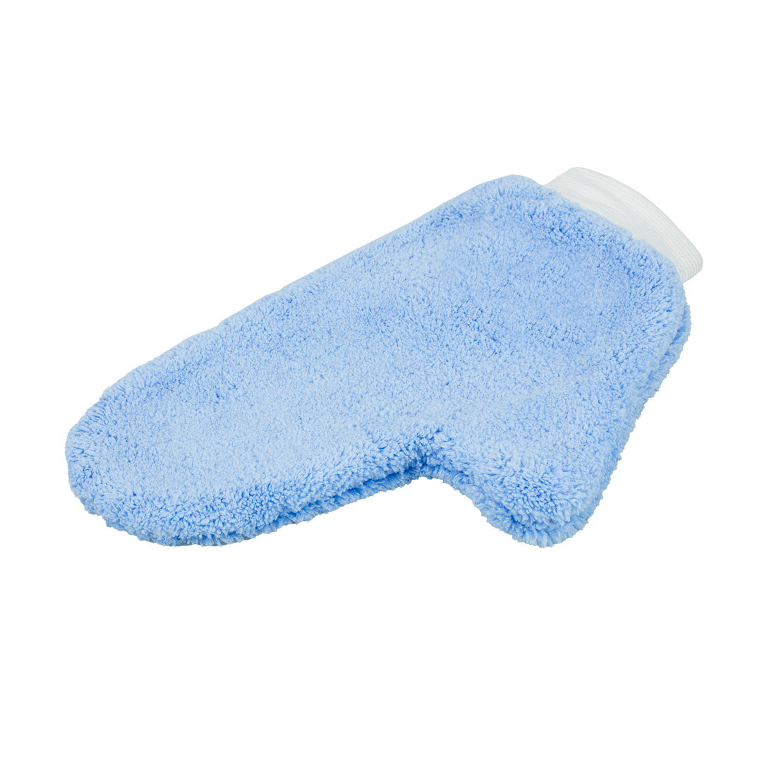 Maxshine Car Washing Glove Mitt | Plush Microfiber Wash Mitt in use - professional detailing application
